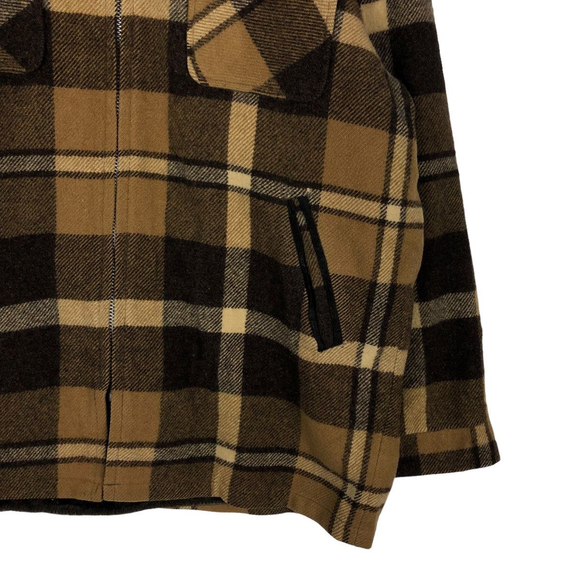 Woolrich Woolen Mills 🔥VINTAGE WOOL JACKET WOOLRICH MADE IN USA TARTAN DESIGN Size US XL / EU 56 / 4 - 7 Thumbnail