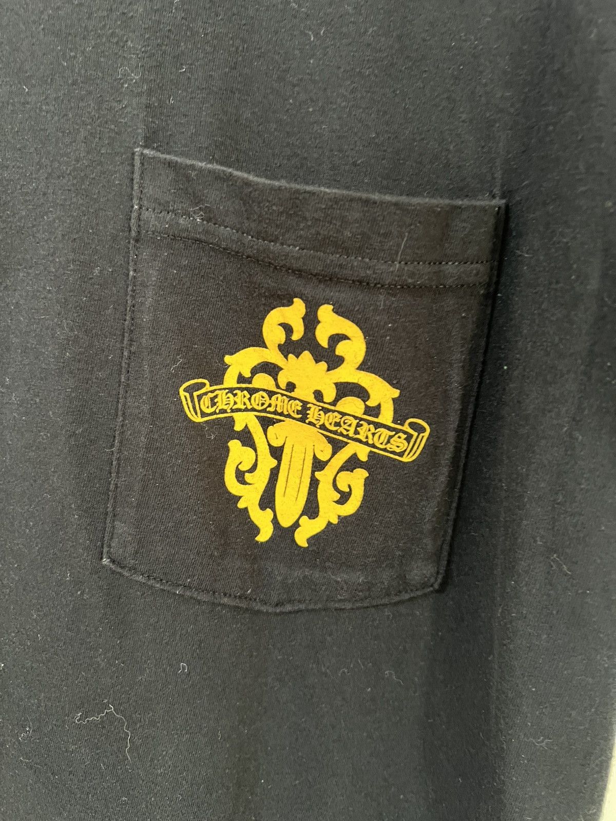 Chrome Hearts STEAL! 2010s Chrome Hearts Yellow Dagger Tee (M) Size US M / EU 48-50 / 2 - 3 Thumbnail