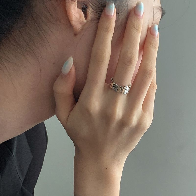 Jewelry Smile New Design Jewelry Rings Open Chrome Ring (Size 7-13) Size ONE SIZE - 2 Thumbnail