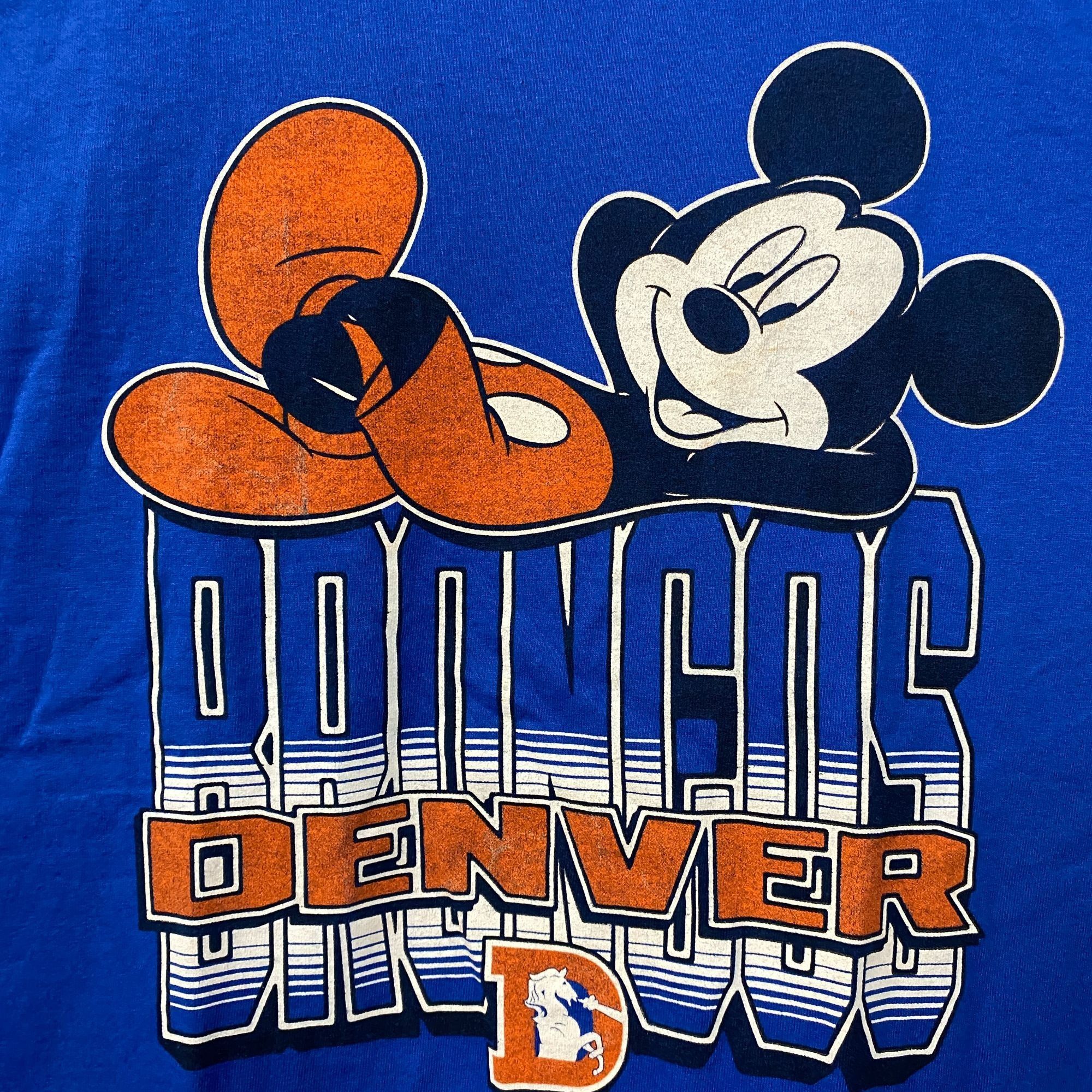 Junk Food Disney x Junk Food NFL Denver Broncos Mickey Mouse Kick Back Size US XL / EU 56 / 4 - 2 Thumbnail