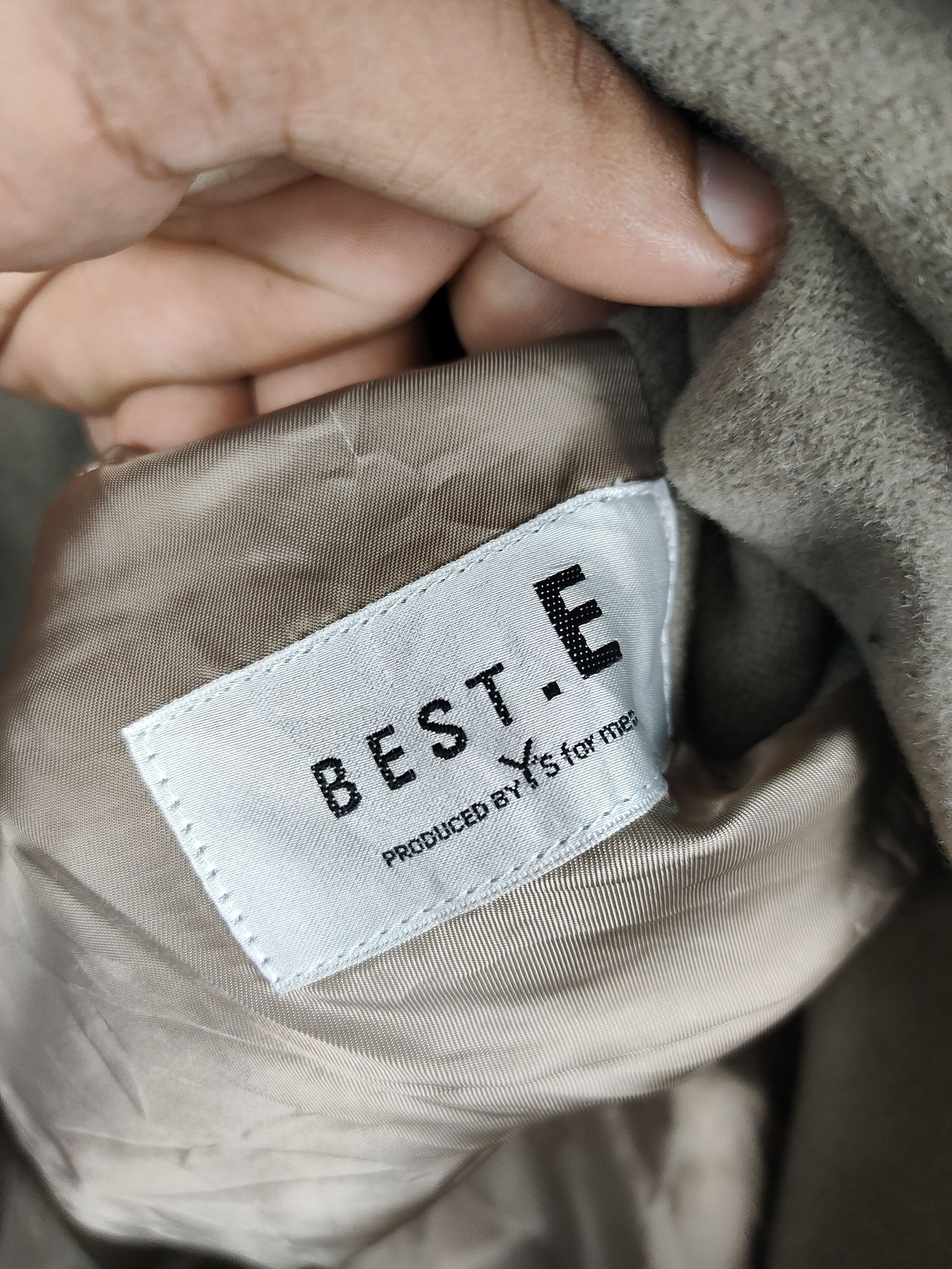 Yohji Yamamoto BEST.E by Yohji Yamamoto Double Breasted Wool Long Coat Size US M / EU 48-50 / 2 - 4 Thumbnail
