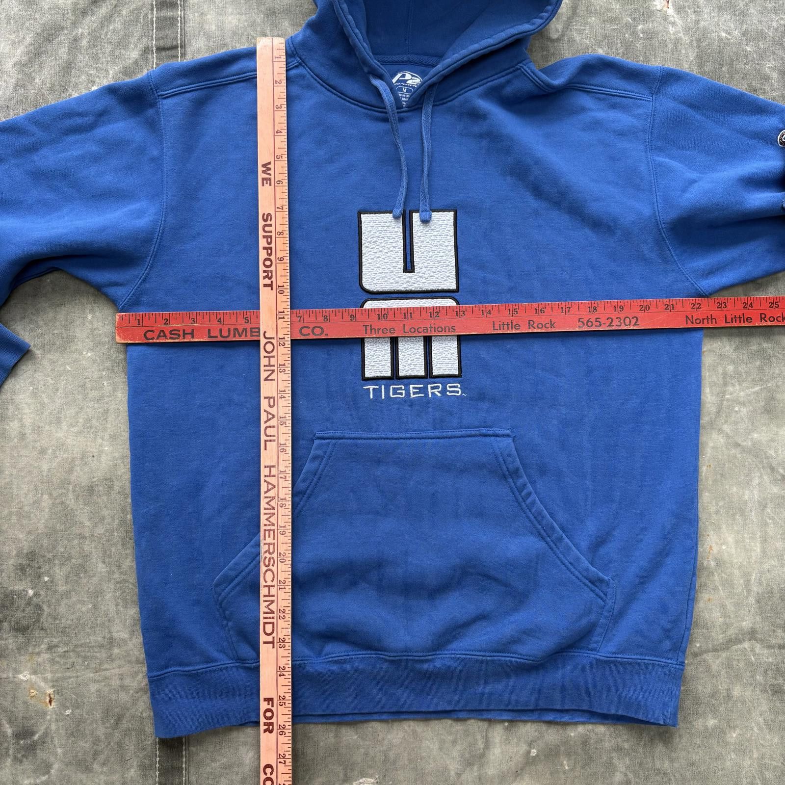 Pro Player Vintage Y2K University Of Memphis Tigers Embroidered Hoodie Size US M / EU 48-50 / 2 - 4 Thumbnail