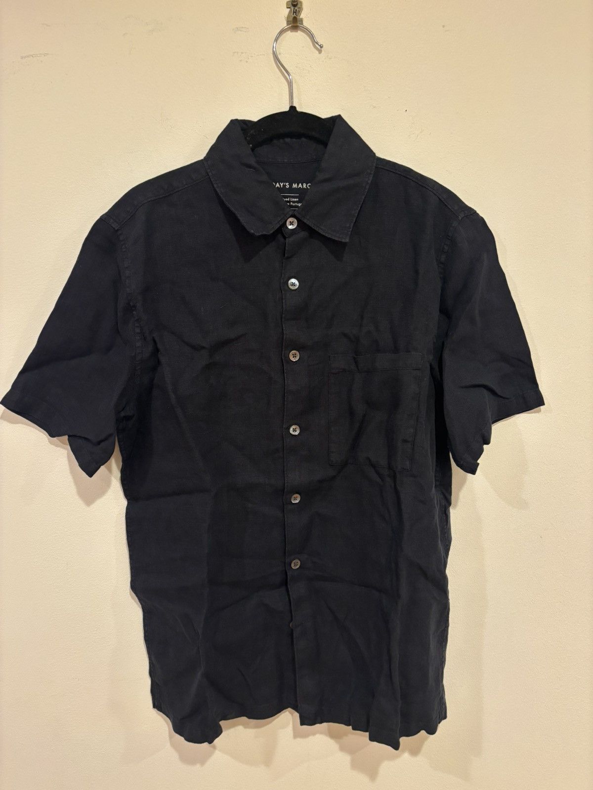 A Day's March Linen Camp Collar Shirt Size US S / EU 44-46 / 1 - 1 Thumbnail