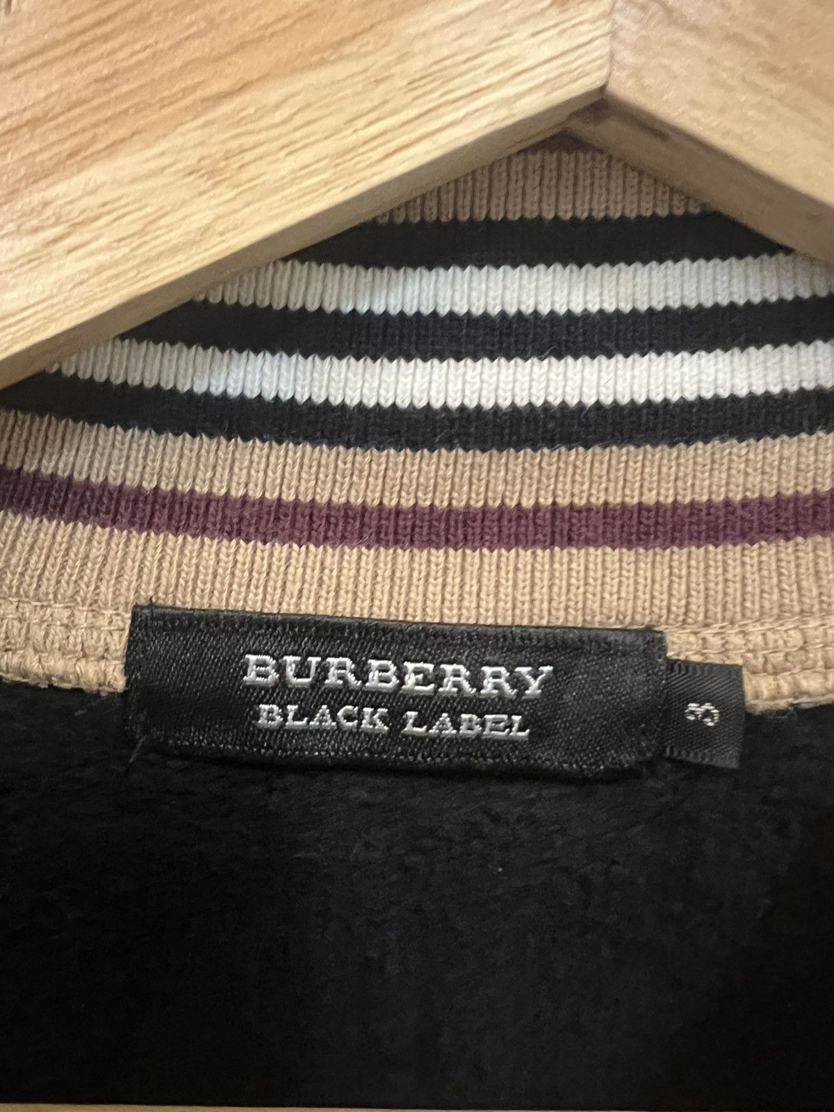 Burberry Vintage Burberry Black Label Sweatshirt Size US L / EU 52-54 / 3 - 4 Thumbnail