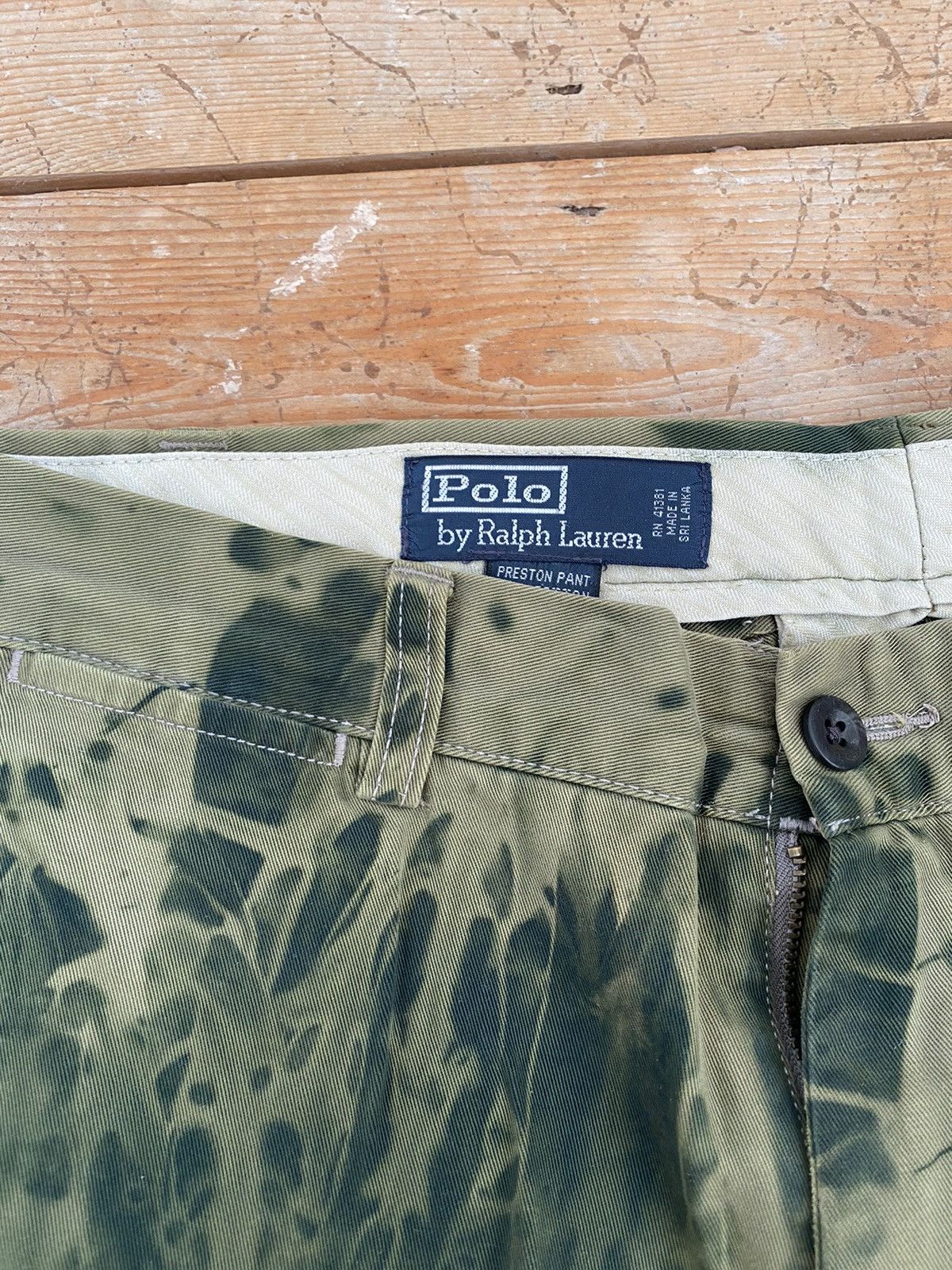 Ralph Lauren Tie Dye Vintage Ralph Lauren Chinos Size US 31 - 2 Thumbnail