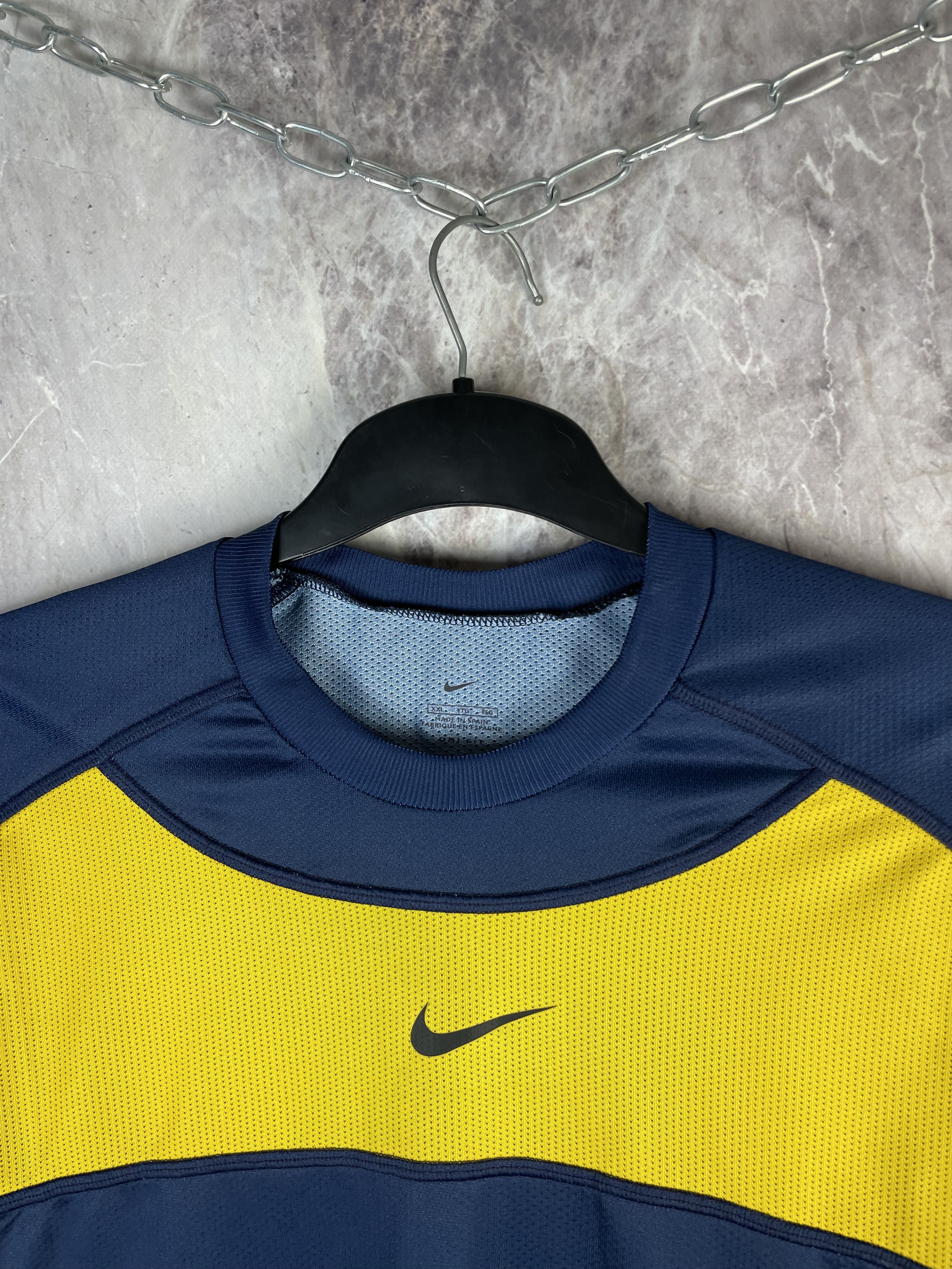 Nike Vintage 00s Long Sleeve Center Logo Size US XXL / EU 58 / 5 - 3 Thumbnail