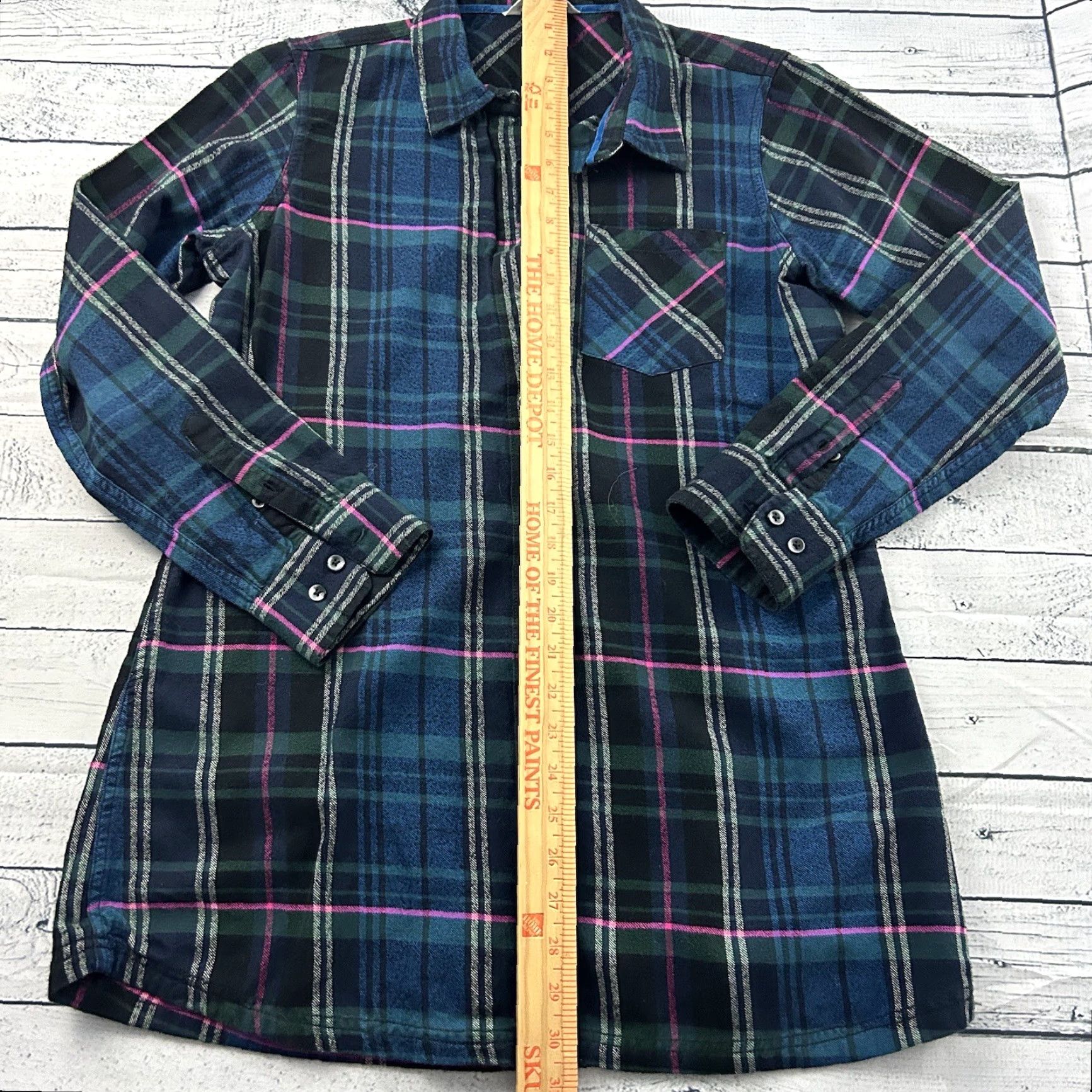 Mountain Khakis Mountain Khakis Long Sleeve Plaid Flannel Button-Up Shirt Women's L Multicolor Size L / US 10 / IT 46 - 3 Thumbnail