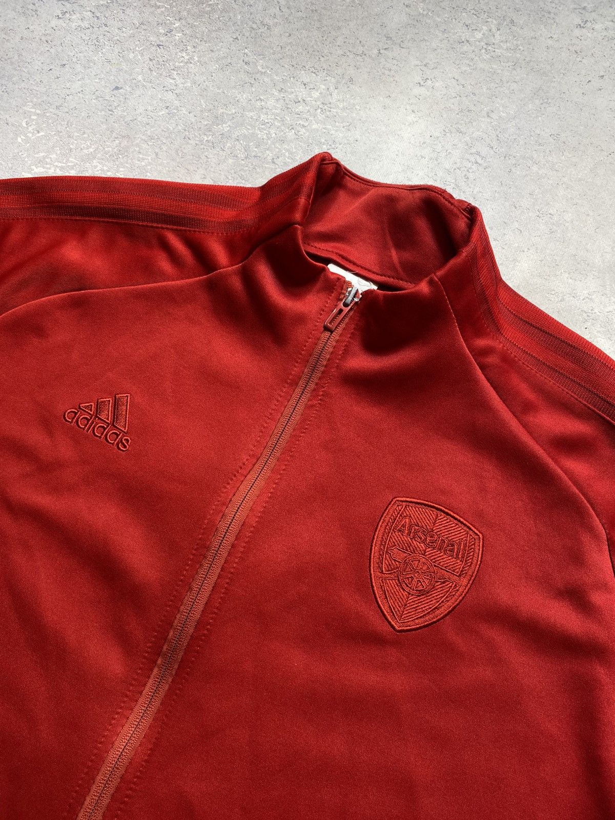 Adidas Adidas Arsenal Anthem Track Jacket 2020/21 Full Zip Training Size US L / EU 52-54 / 3 - 3 Thumbnail