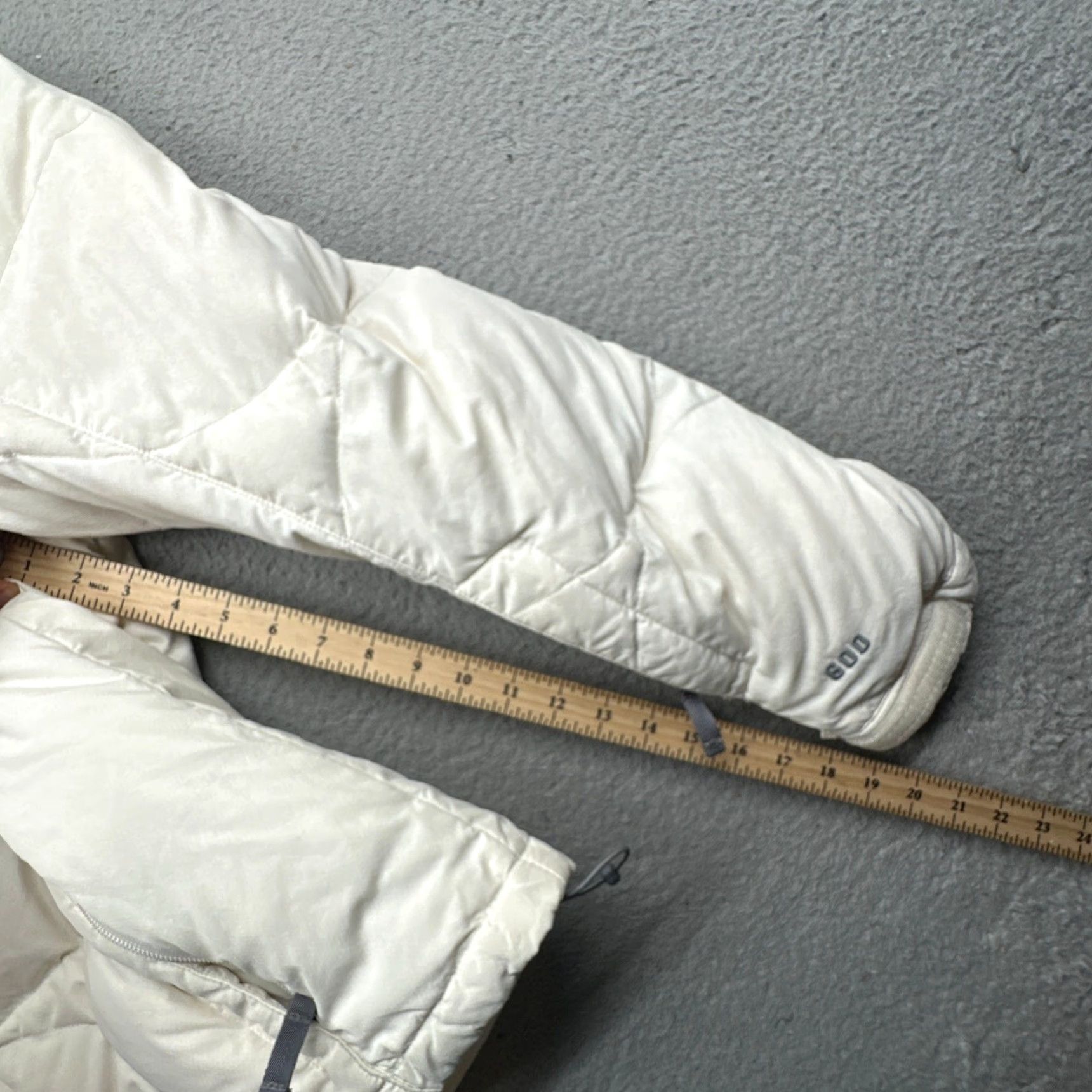 The North Face VINTAGE The North Face Alis Puffer Hood 600 Fill Goose Down Jacket Womens Large White Jacket Women L Down Puffer Hoodie Size L / US 10 / IT 46 - 7 Thumbnail