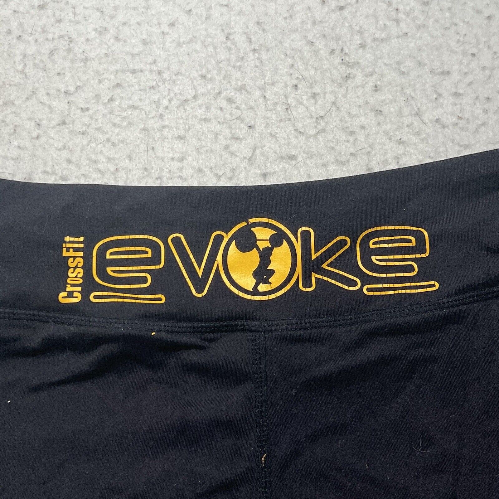 Other Evoke Crossfit S/M Compression Shorts Black Gold 3" Inseam Size 30" / US 8 / IT 44 - 5 Thumbnail