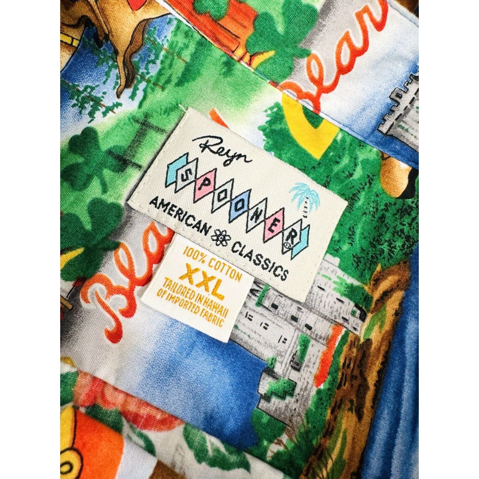 Reyn Spooner REYN SPOONER Shirt Hawaii Irish Blarney Erin Go Bragh DANNY BOY Multicolor 2XL Short Sleeve Button-Up Mens Size US XXL / EU 58 / 5 - 6 Thumbnail