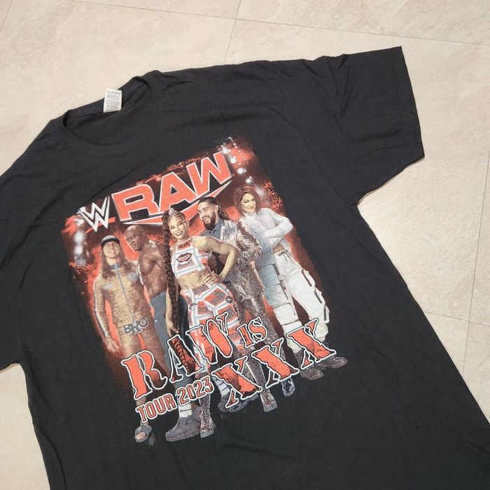 Doublet WWE Wrestling Raw Is Tour 2023 XXX Mens Adult L Large Double ...