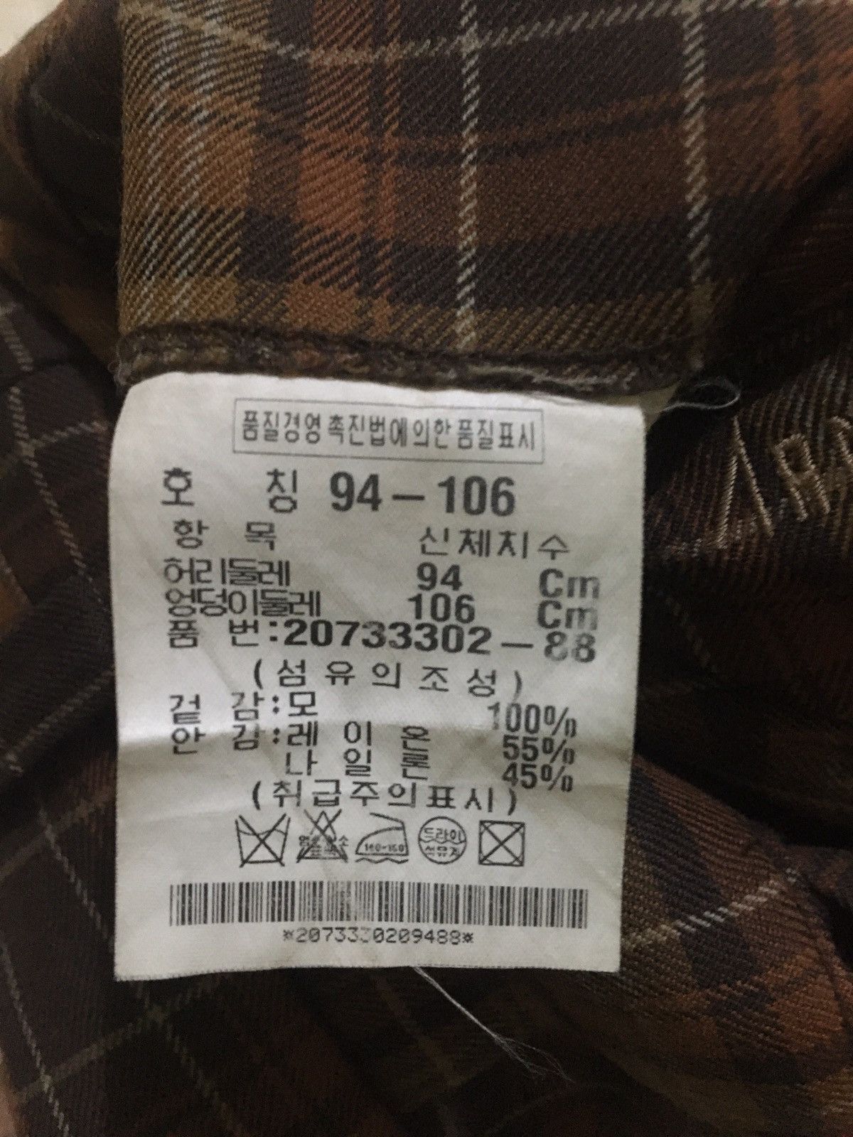 Vintage Arnold palmer wool tartan golf pants Size US 36 / EU 52 - 6 Thumbnail