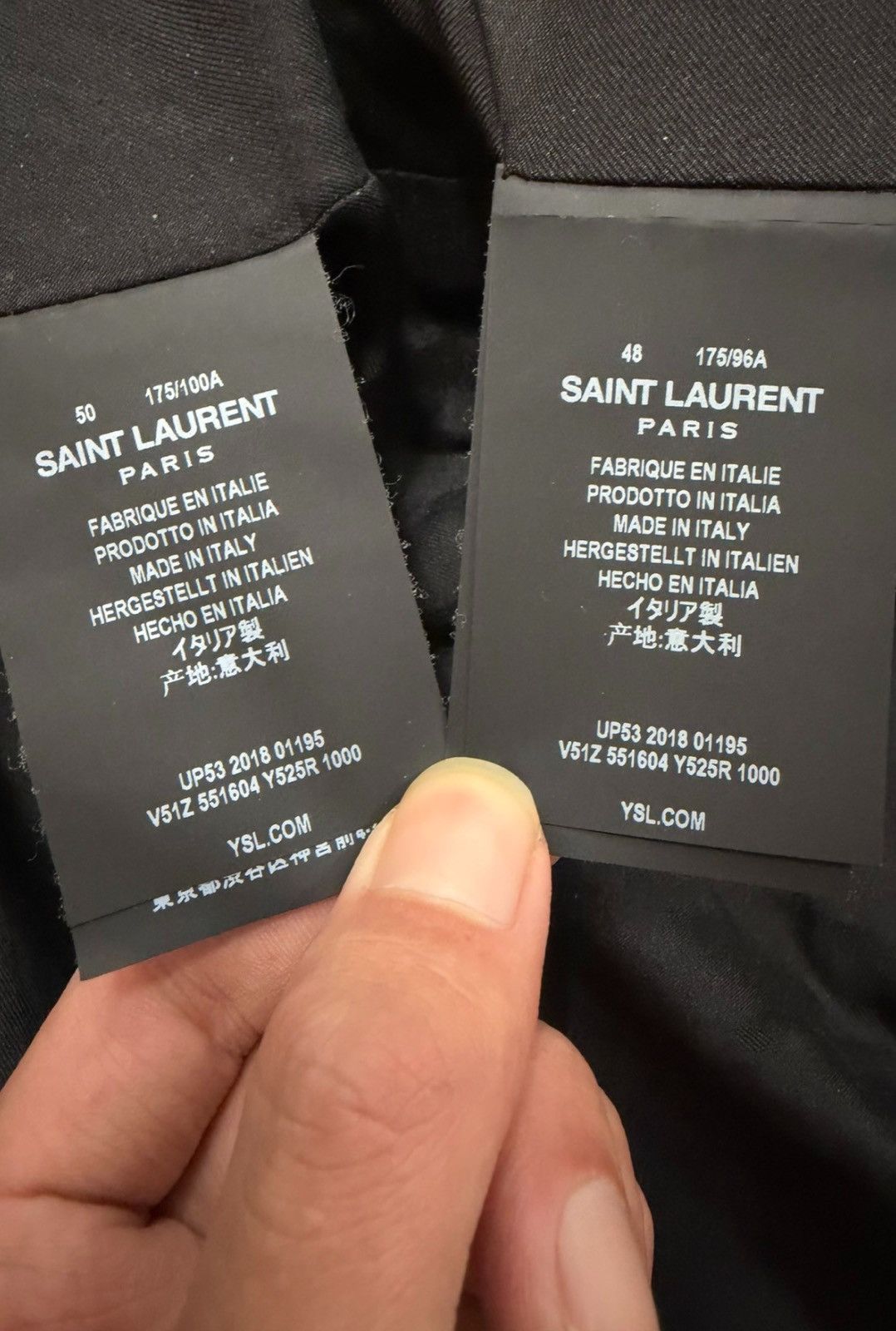 Saint Laurent Paris Saint Laurent 19SS Jukebox Velvet Jacket Sz.48 Size US M / EU 48-50 / 2 - 3 Thumbnail