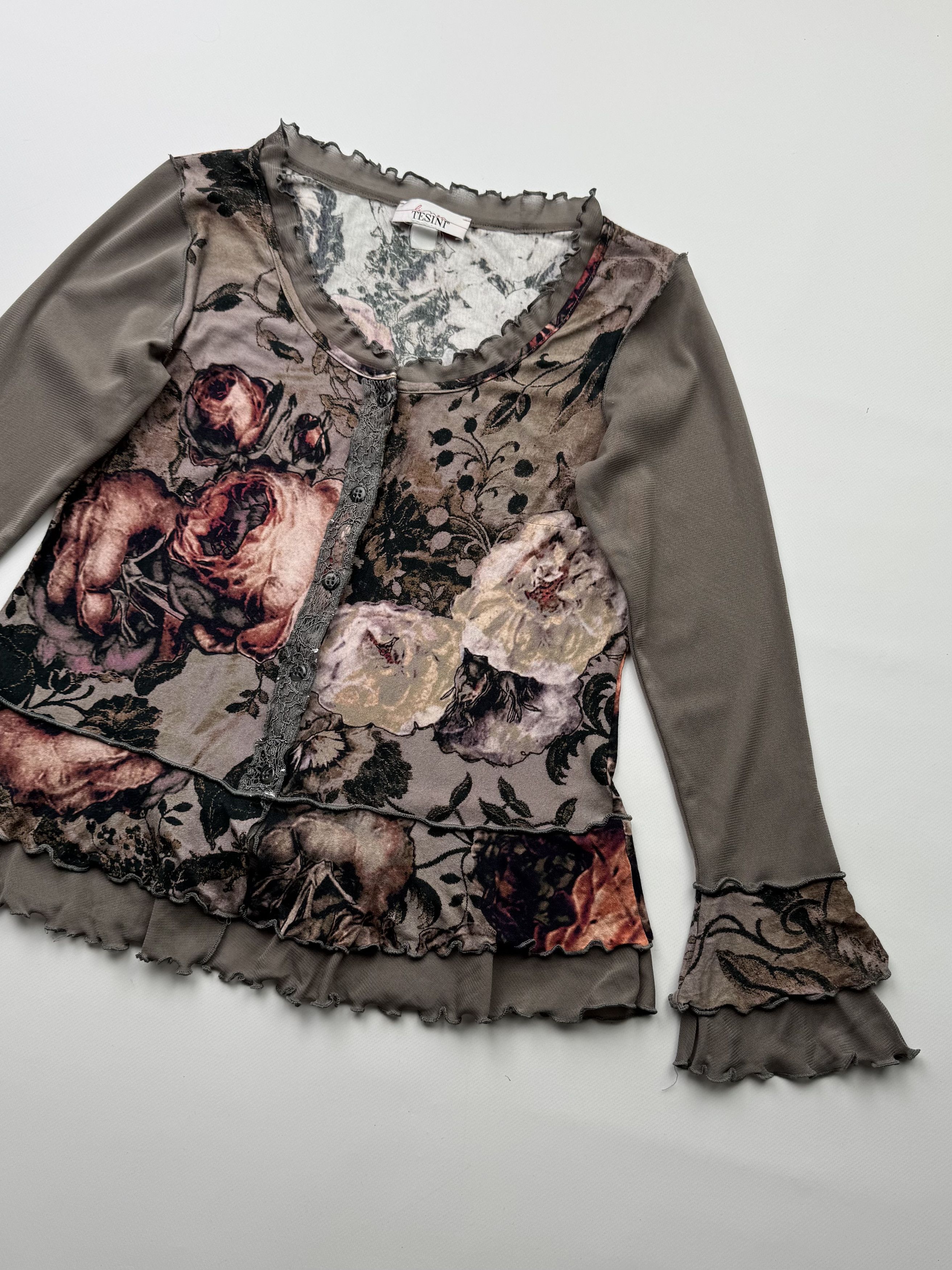 Japanese Brand Vintage Blouse B656(V522)E2 Size M / US 6-8 / IT 42-44 - 3 Thumbnail