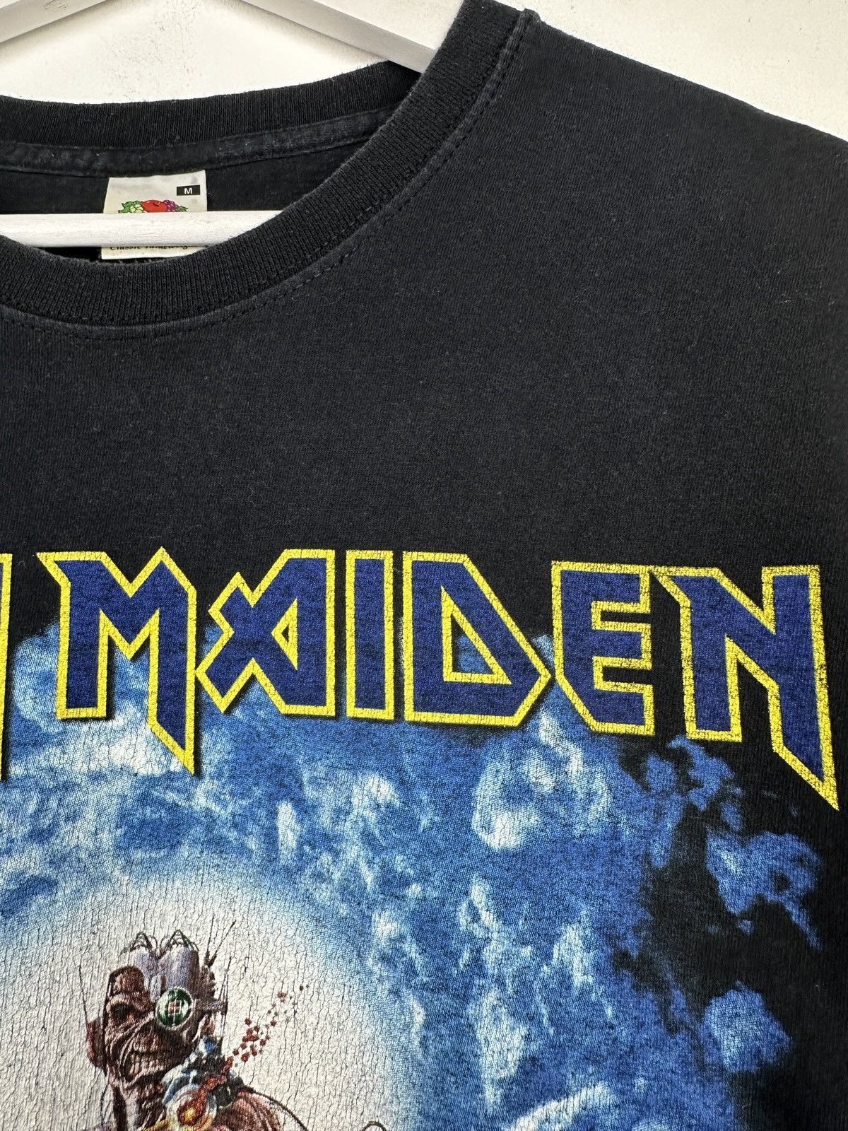 Band Tees Y2K Iron Maiden Back In Time Metal Rock Band Graphic T Shirt Size US M / EU 48-50 / 2 - 9 Thumbnail