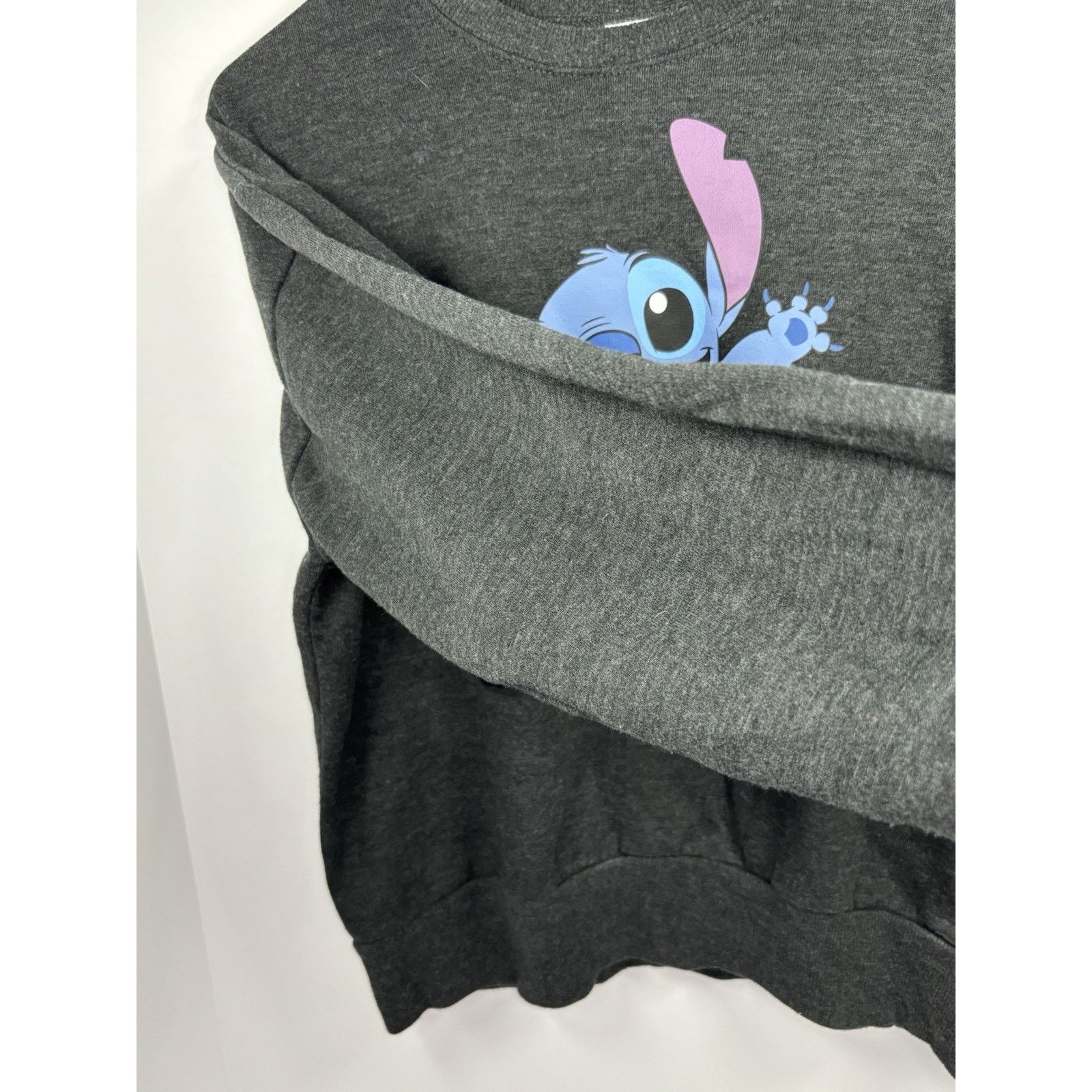 The Unbranded Brand Disney Stitch Sequin Sweatshirt Women’s Small Jerry Leigh Size L / US 10 / IT 46 - 7 Thumbnail