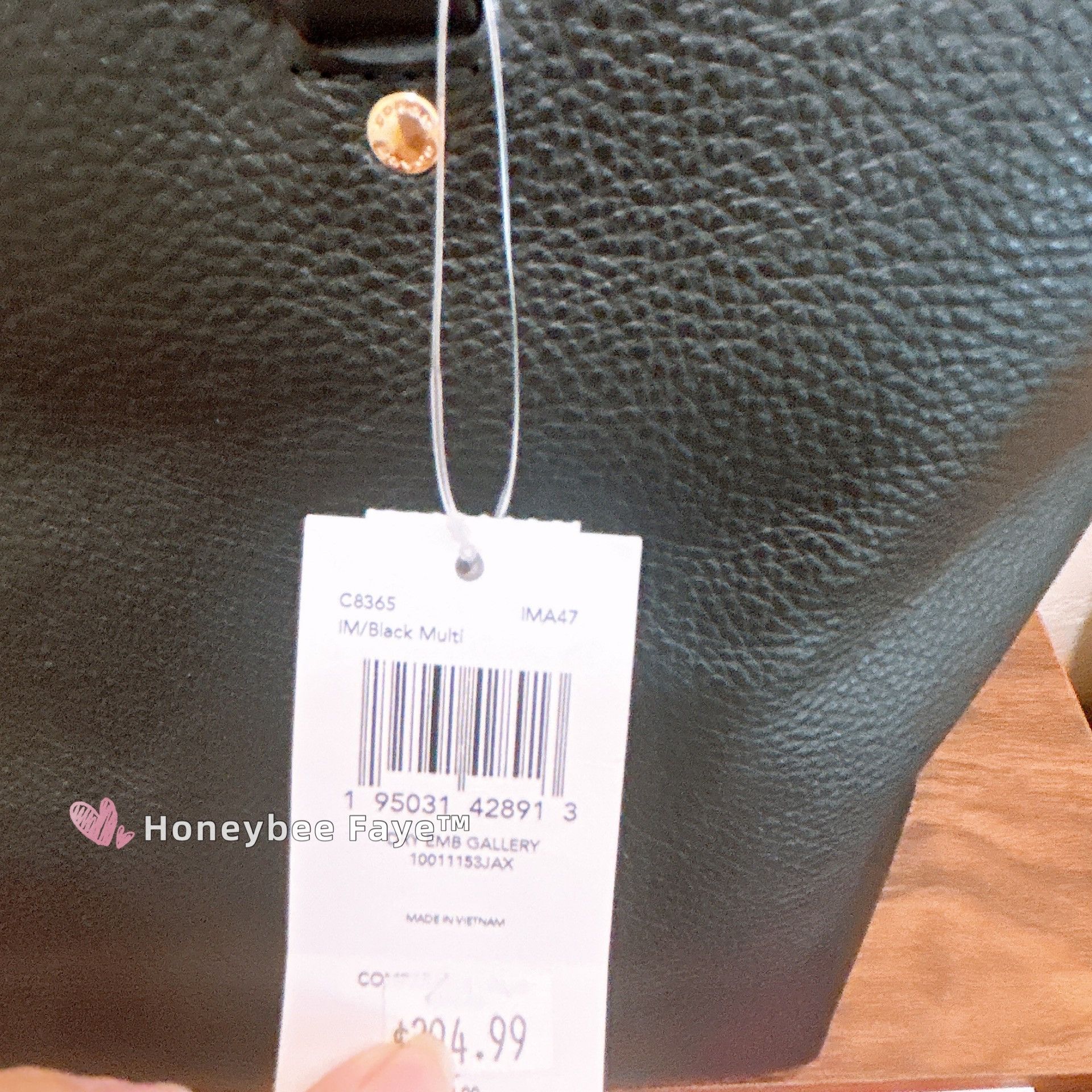 Coach NWT Coach C8365 Gallery Tote With Diary Embroidery Size ONE SIZE - 8 Thumbnail