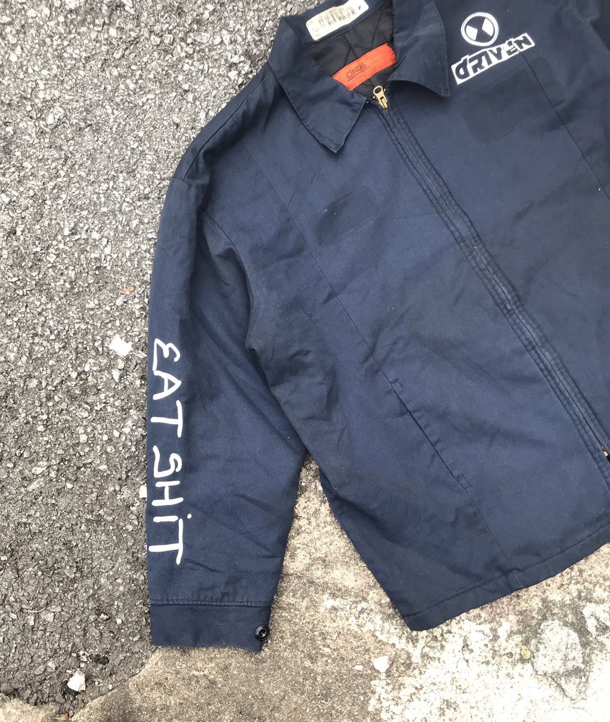 Vintage Vintage Y2K Driven skateboard by Jason Jesse work jacket Size US L / EU 52-54 / 3 - 3 Thumbnail