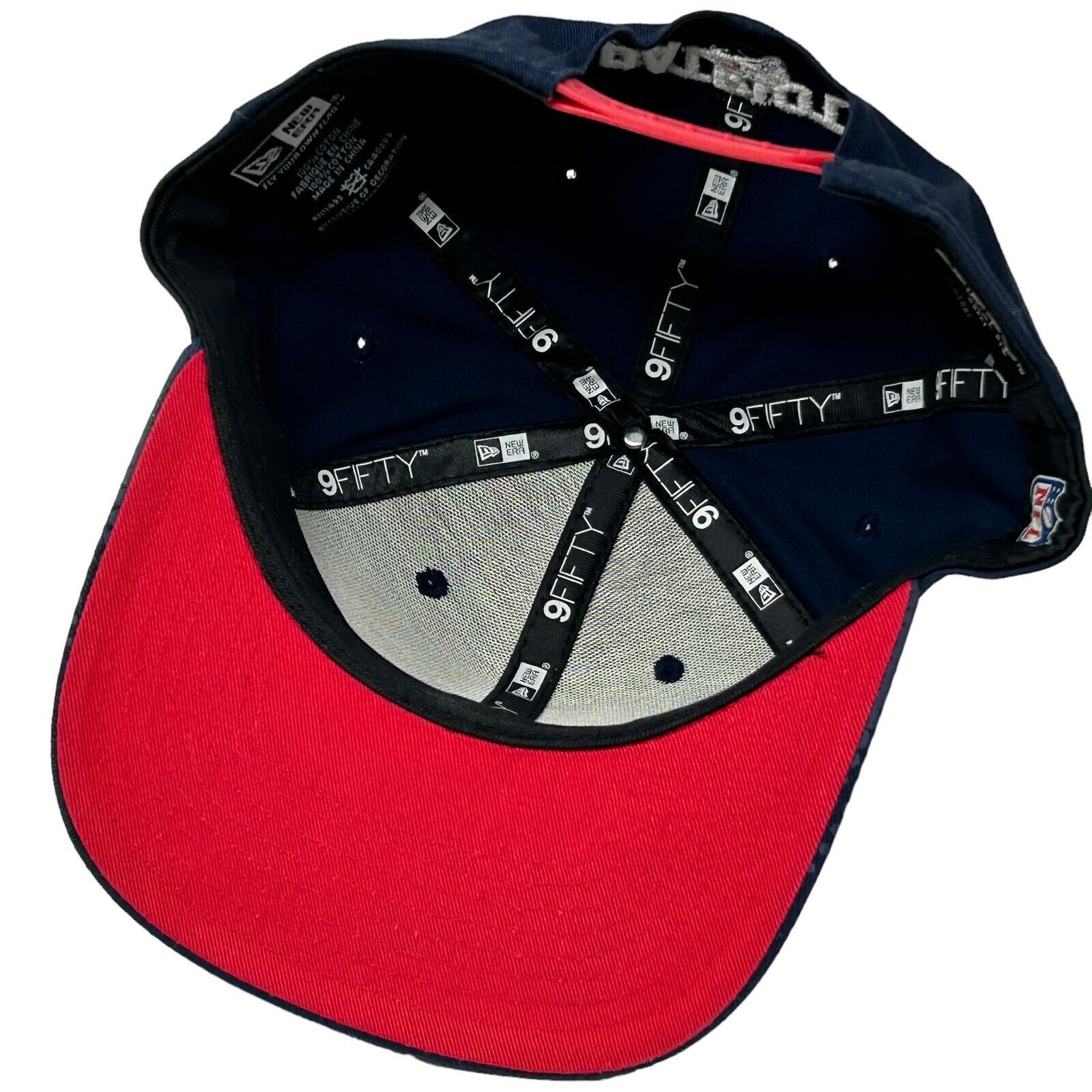 New Era New England Patriots Hat Baseball Cap Blue Gradient New Era Size ONE SIZE - 5 Thumbnail
