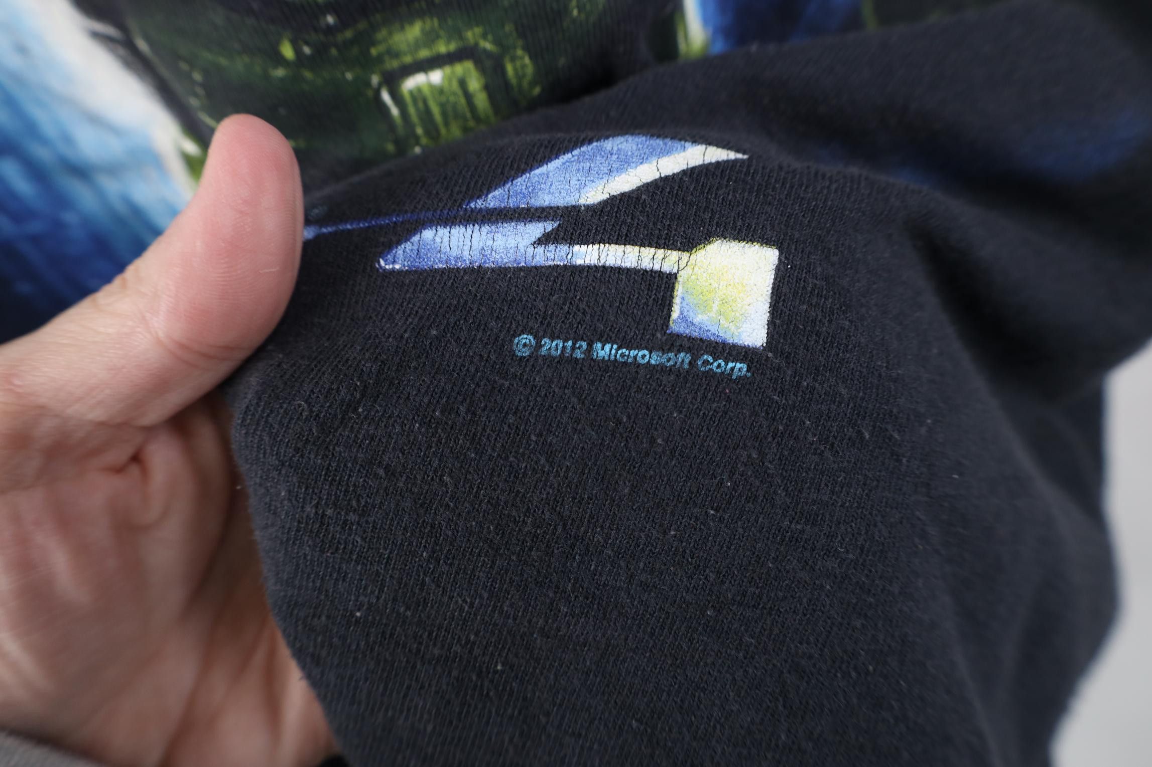 Vintage Vintage Y2K Microsoft Halo 4 Video Game Gamer T-Shirt Black Size US L / EU 52-54 / 3 - 6 Thumbnail