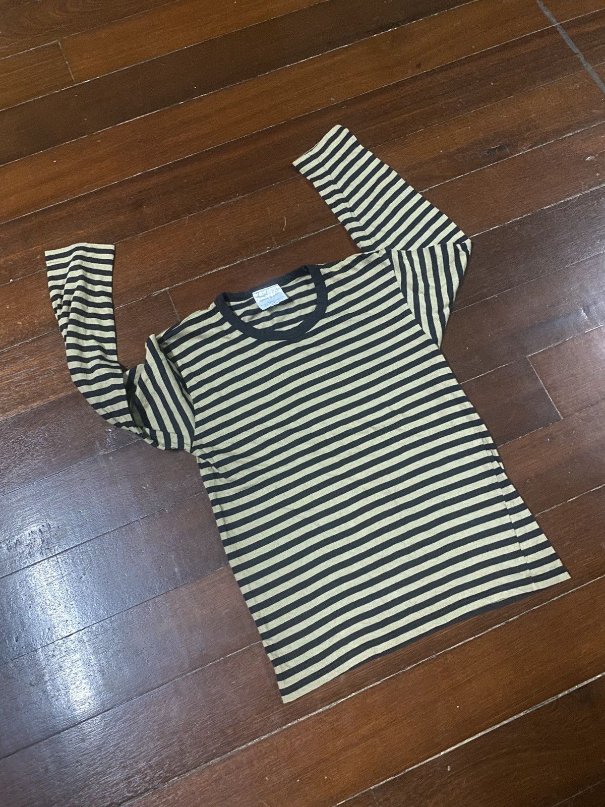 agnes b. Vintage Agnes b Stripe Tshirt Size US M / EU 48-50 / 2 - 2 Thumbnail