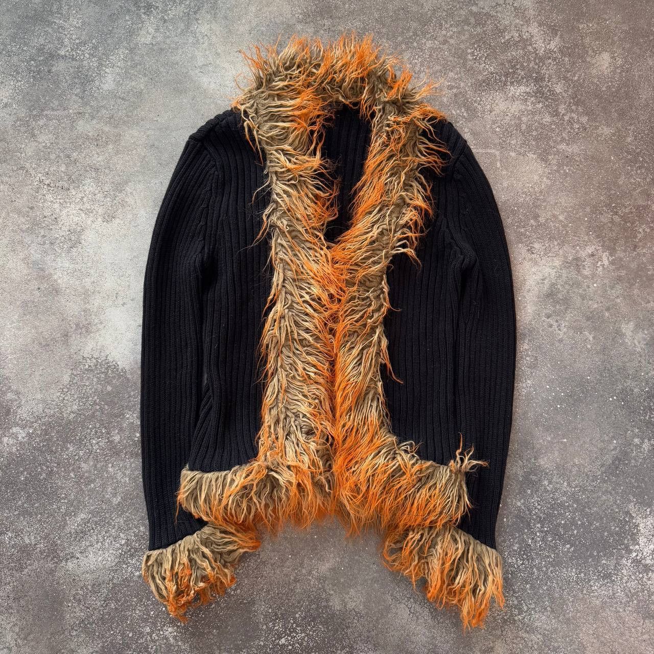 If Six Was Nine × Japanese Brand × Vintage Amazing Faux Fur Vintage Sexy Sweater Size M / US 6-8 / IT 42-44 - 1 Thumbnail