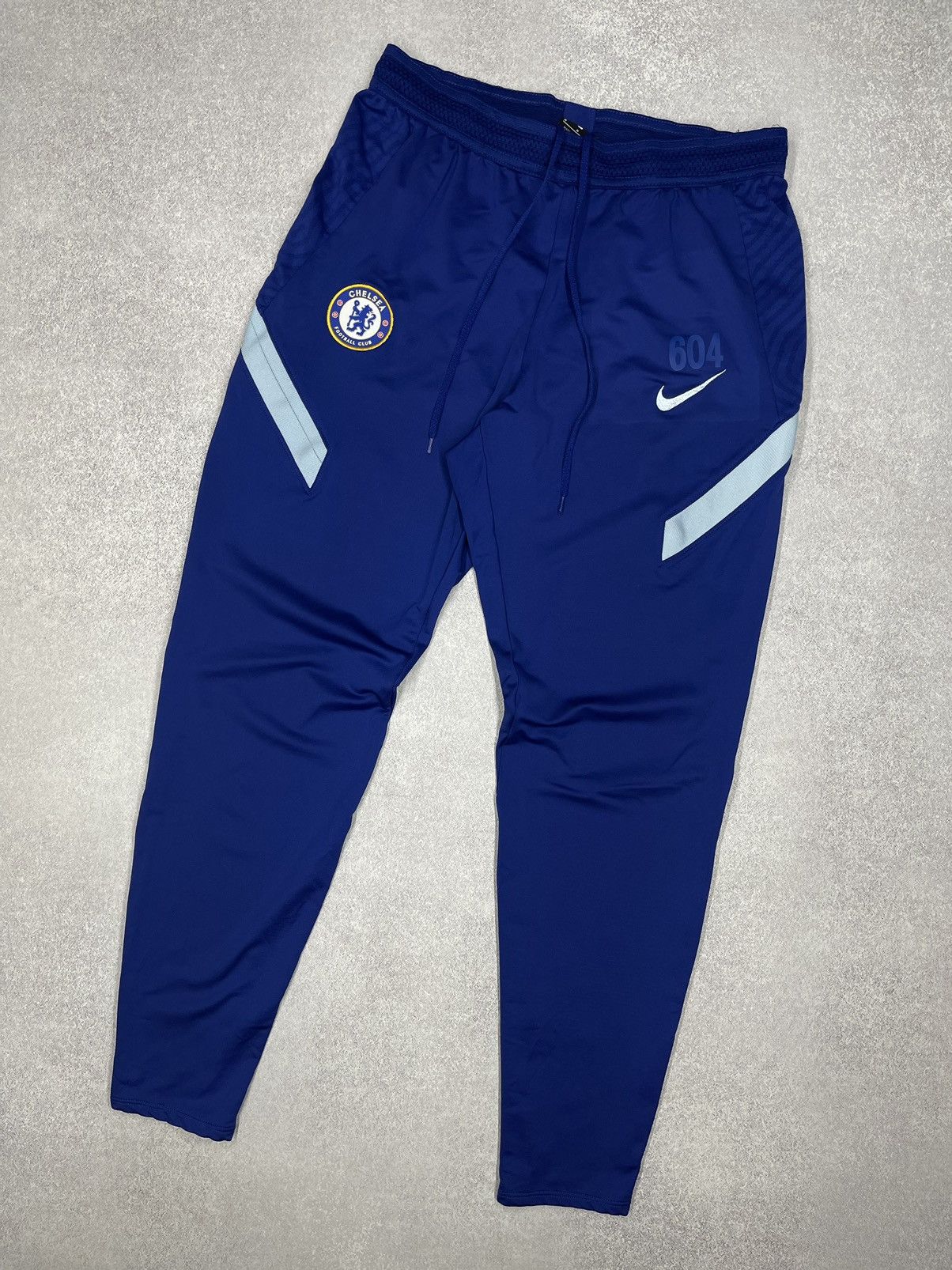 Chelsea Soccer × Nike Mens Nike Chelsea Football Club Blue Sweatpants Soccer Size US 32 / EU 48 - 1 Thumbnail