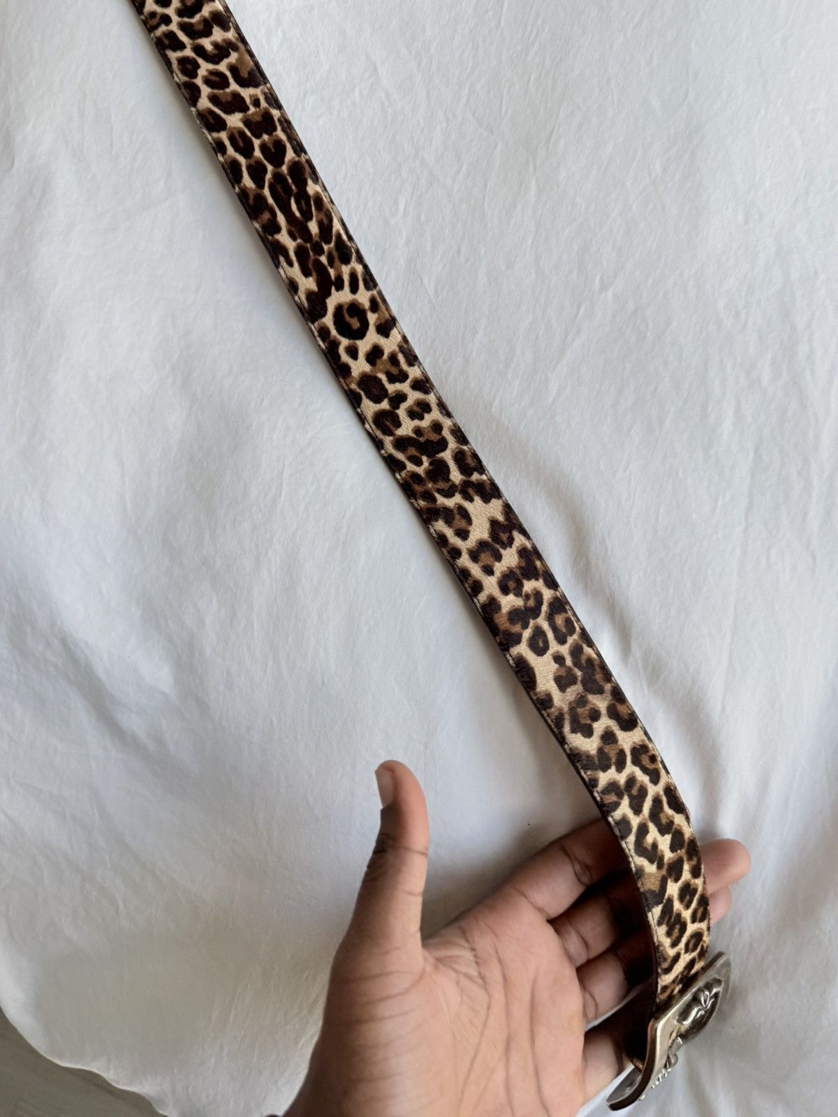 Chrome Hearts Chrome Hearts Cheetah Belt Size 38 - 15 Thumbnail