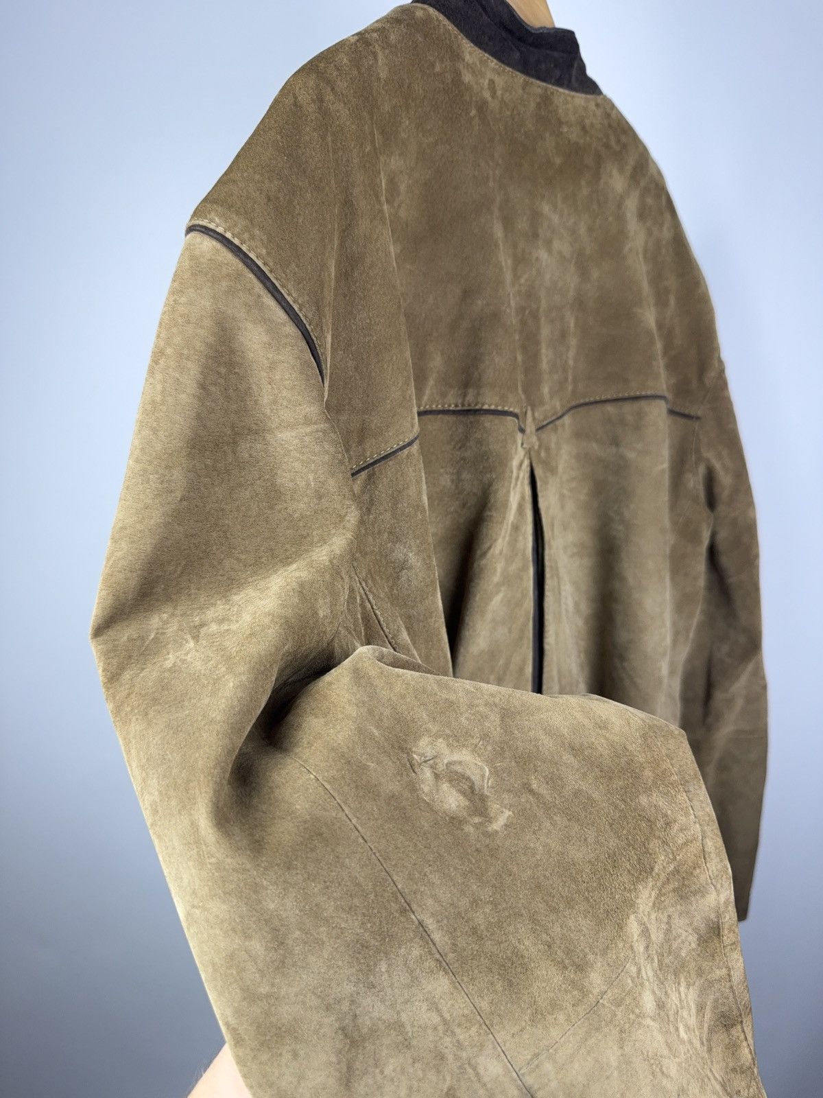 Vintage Vintage 90s Retro Cowboy Western USA XL-XXL Leather Jacket Size US XL / EU 56 / 4 - 21 Thumbnail