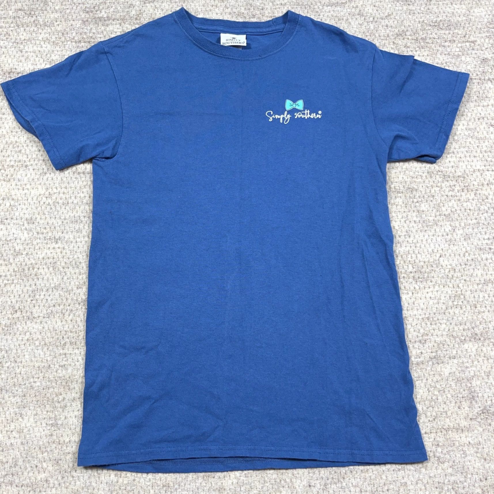 Vintage Simply Southern Shirt Women Small Blue Tee Church Christian God Religion Faith Shirt Tee Womens Size S / US 4 / IT 40 - 2 Thumbnail