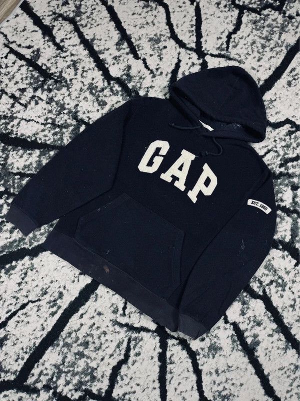 Gap Vintage Gap fleece sweatshirt navy blue XS Size US XS / EU 42 / 0 - 2 Thumbnail