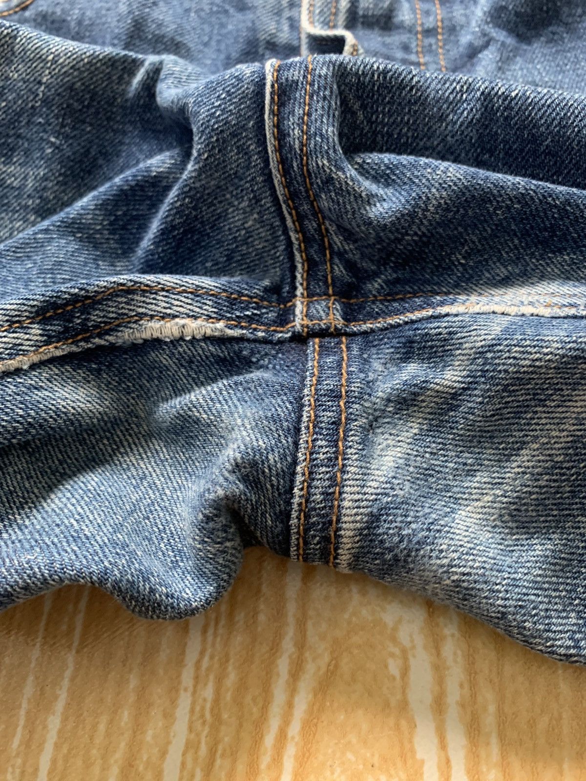Vintage Marc Jacobs Look Selvedge Denim Pants Size US 27 - 13 Thumbnail