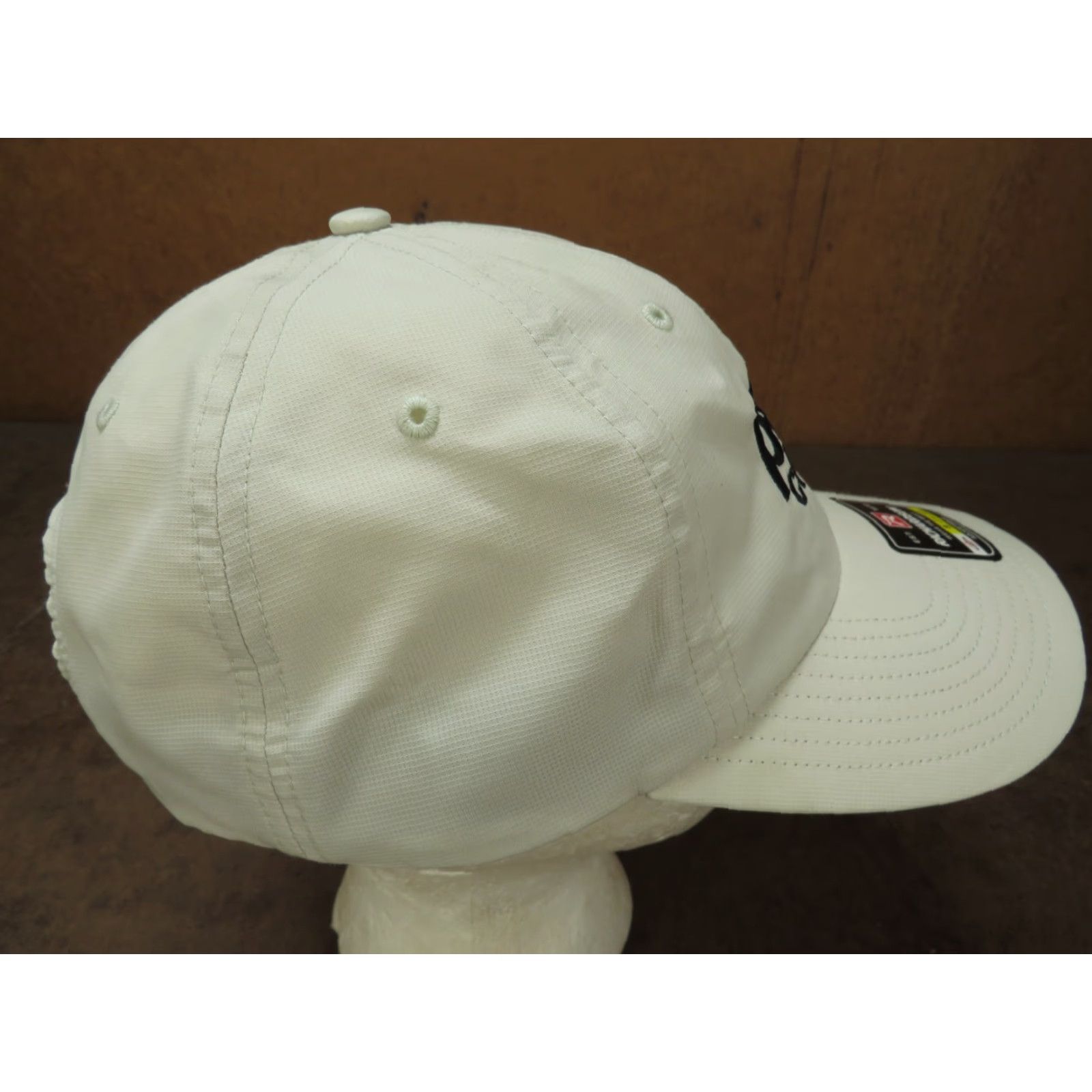 Vintage VTG HaT NWT Pork Checkoff adjustable White trucker cap hat Size ONE SIZE - 4 Thumbnail