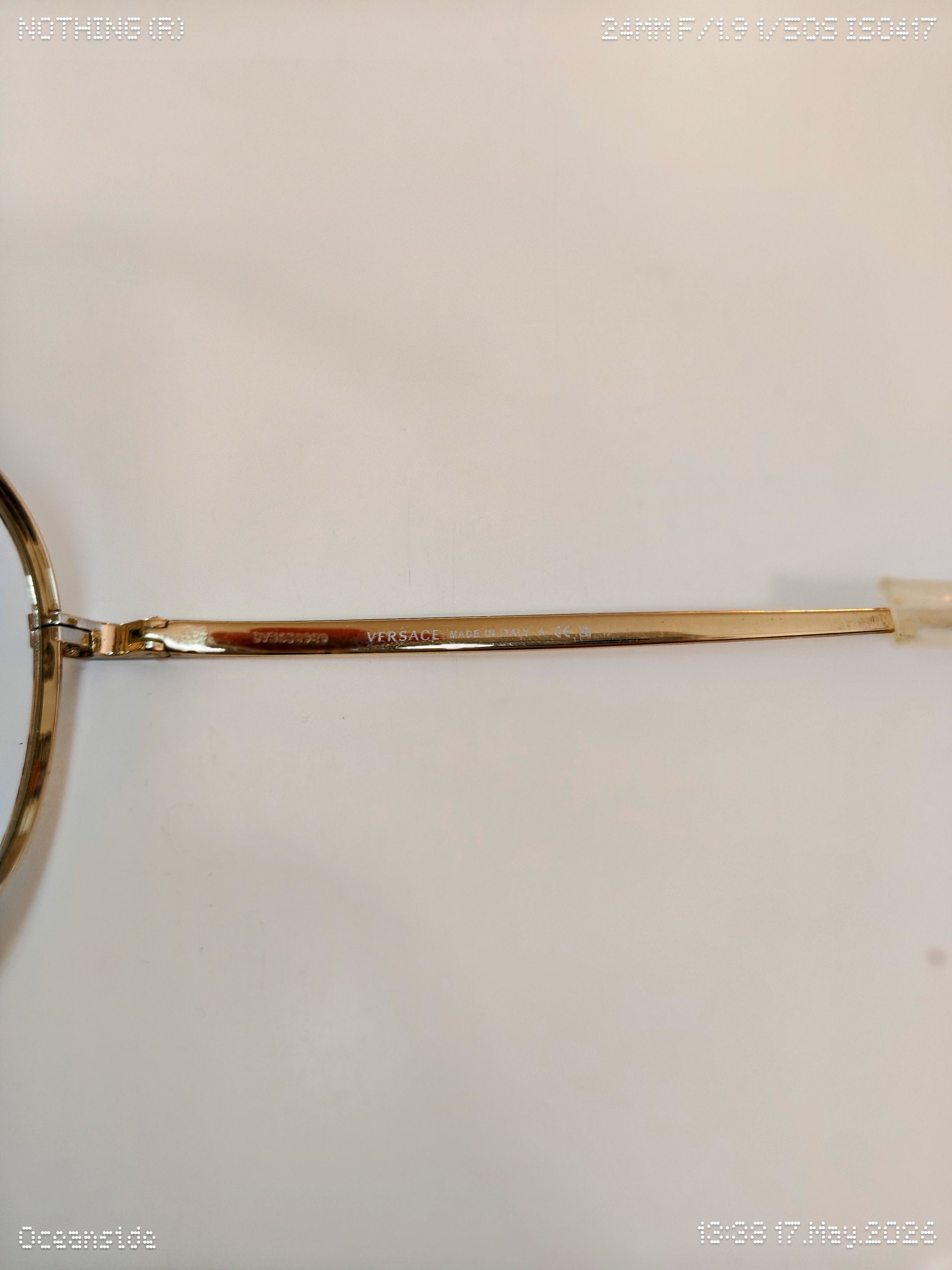 Versace Versace Aviator RX / Sunglasses Gold Made In Italy Size ONE SIZE - 5 Thumbnail