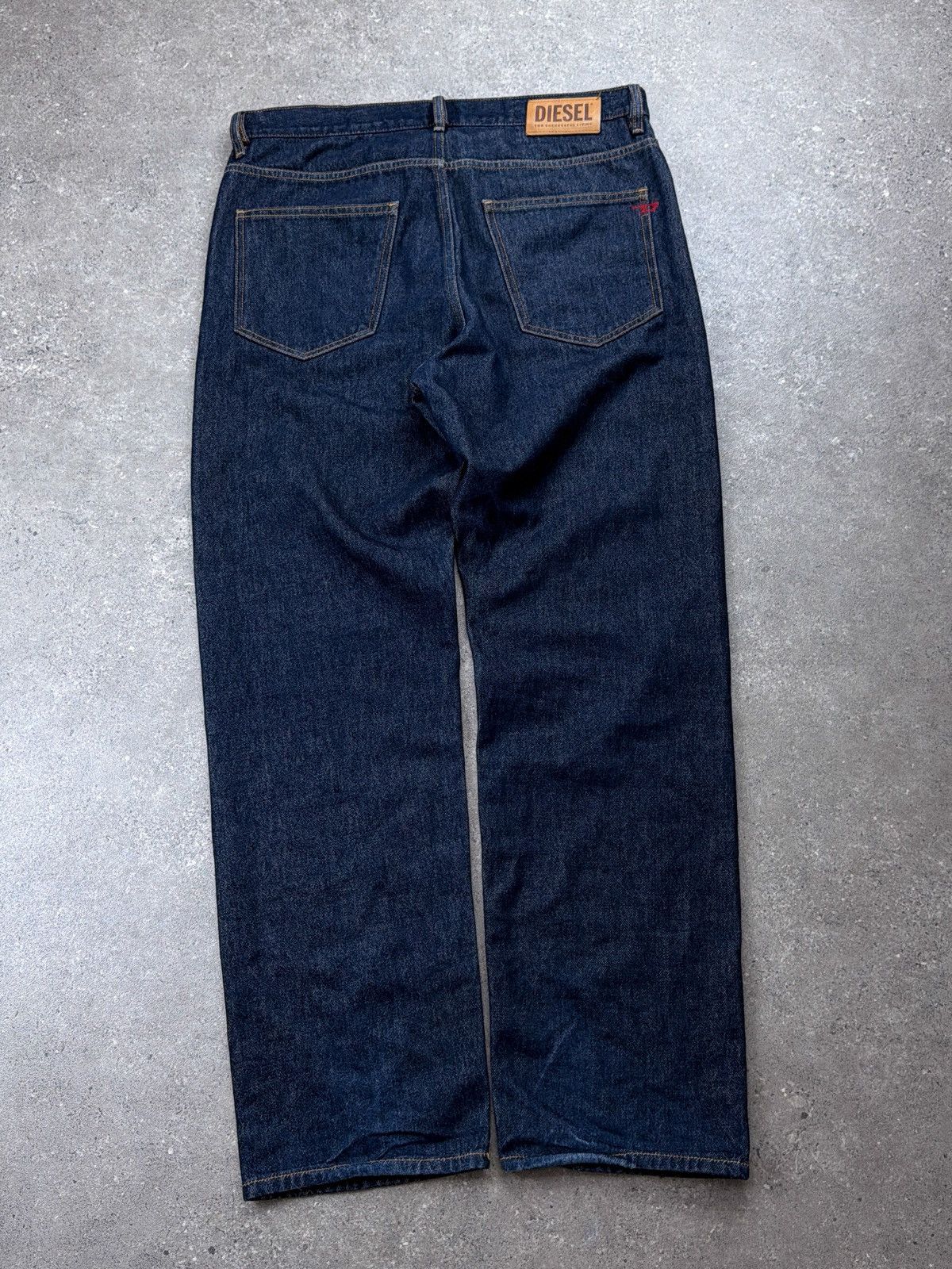Diesel Diesel D macs raw denim jeans baggy skate Size US 32 / EU 48 - 1 Thumbnail