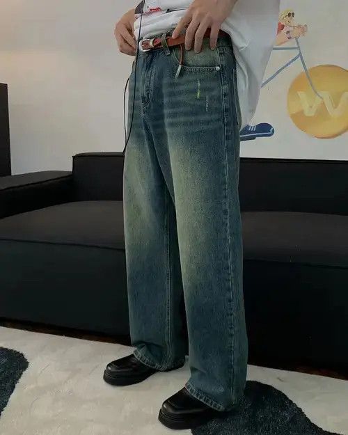 Other Retro Washed Faded Jeans Size US 31 - 3 Thumbnail