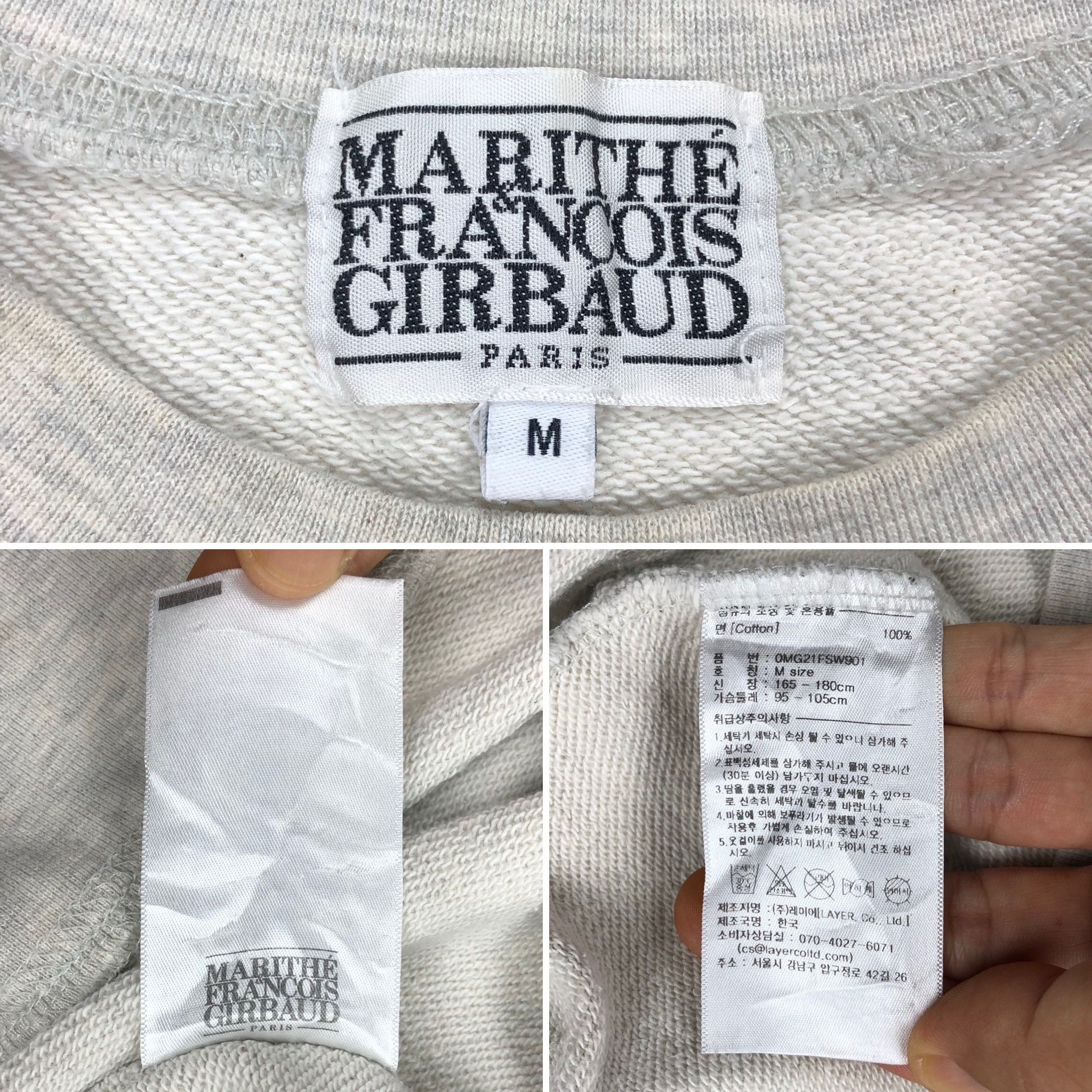 Marithe + Francois Girbaud Marithe Francois Girbaud Classic Logo Gray Sweatshirt M Size US M / EU 48-50 / 2 - 3 Thumbnail