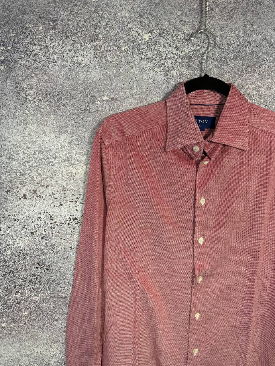 Eton Eton Red Shirt Button Up Small Oldmoney Size US S / EU 44-46 / 1 - 2 Thumbnail