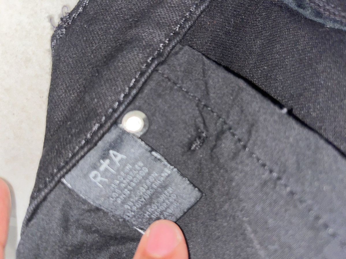 Rta Rta rest in peace black denim Size US 38 / EU 54 - 4 Thumbnail