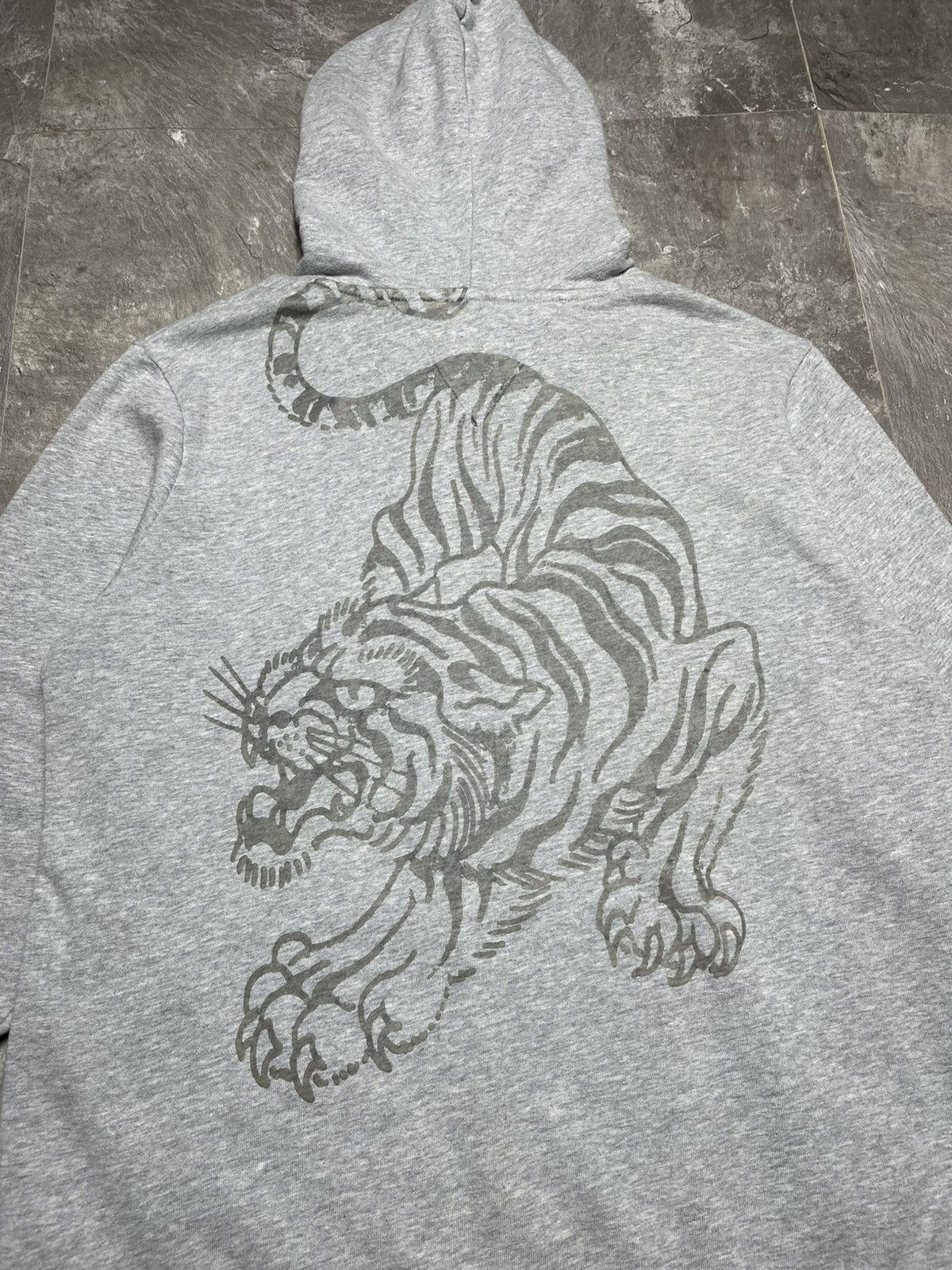 Ed Hardy Ed Hardy Grey Big Logo lion Christian Audigier Full Zip Size US XL / EU 56 / 4 - 2 Thumbnail