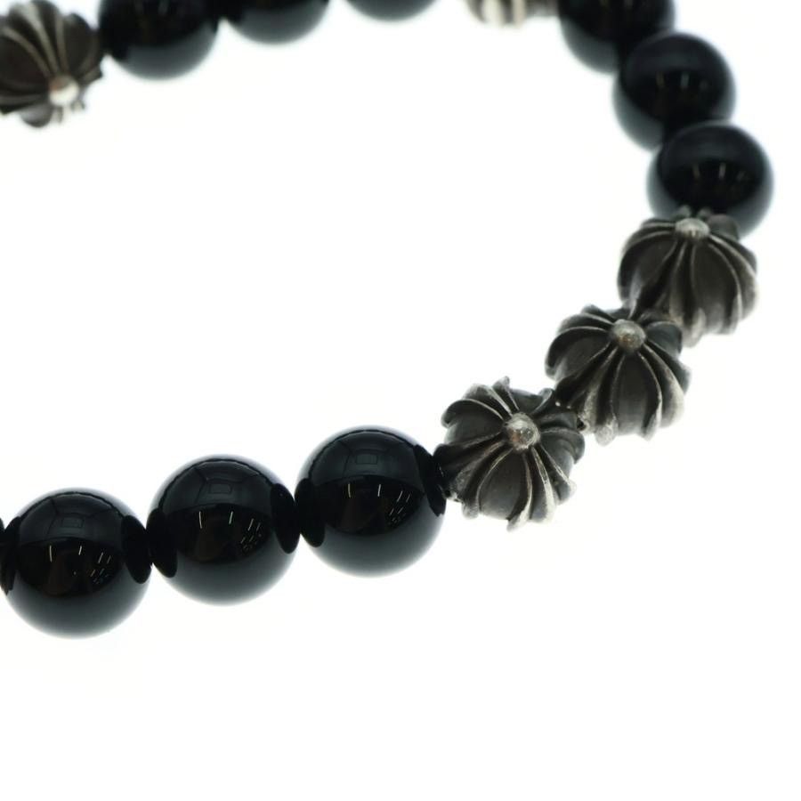 Chrome Hearts Chrome Hearts Black Bead Bracelet BEAD10mm Size ONE SIZE - 6 Thumbnail