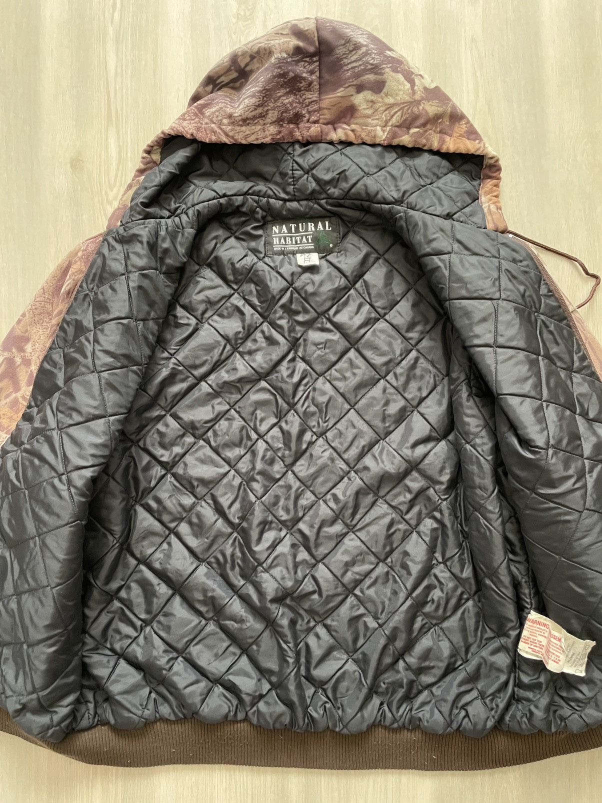 Mossy Oaks Vintage Mossy Oak Camo Softshell Bomber W/ Hood Sz XL Size US XL / EU 56 / 4 - 4 Thumbnail