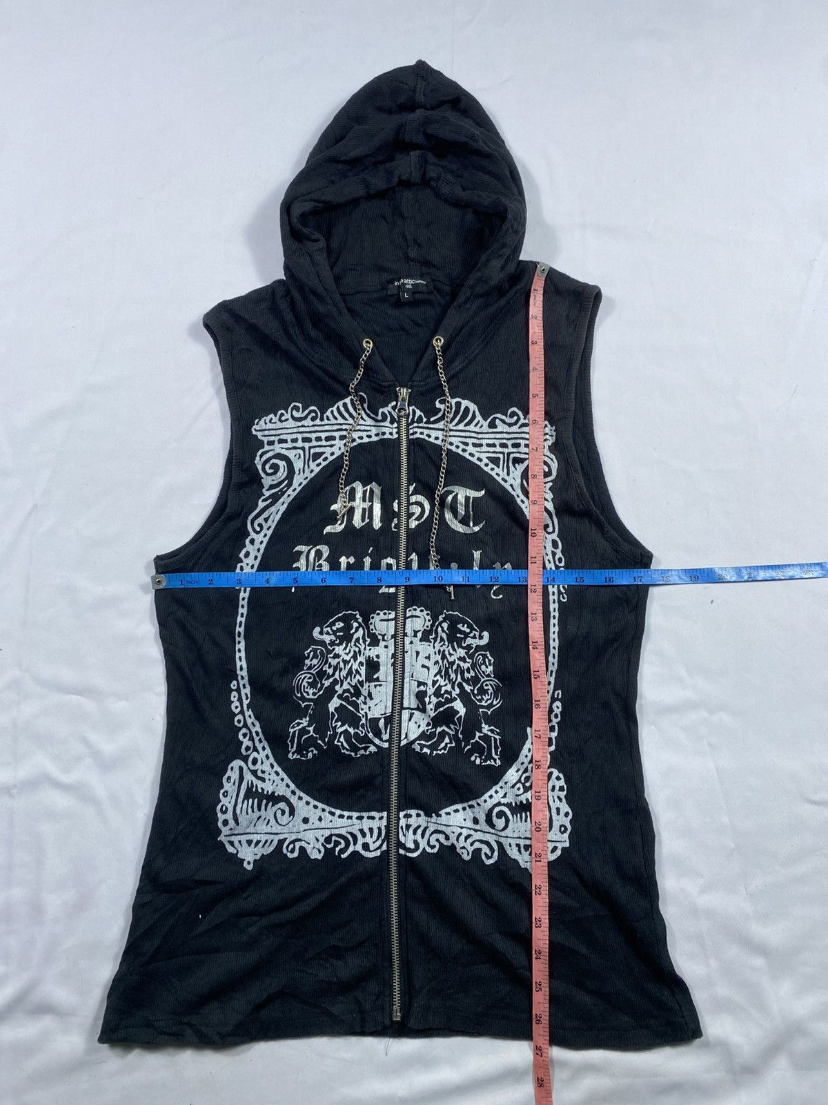 In The Attic Sick Gothic punk In The aatic zip top hoodie lgb ifsix Size US L / EU 52-54 / 3 - 12 Thumbnail