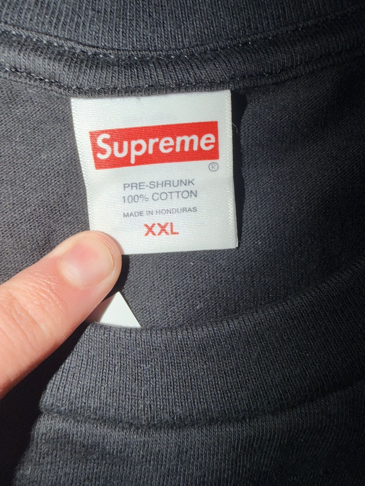 Supreme Supreme SALEM Tee Black Size XXL Size US XXL / EU 58 / 5 - 2 Thumbnail
