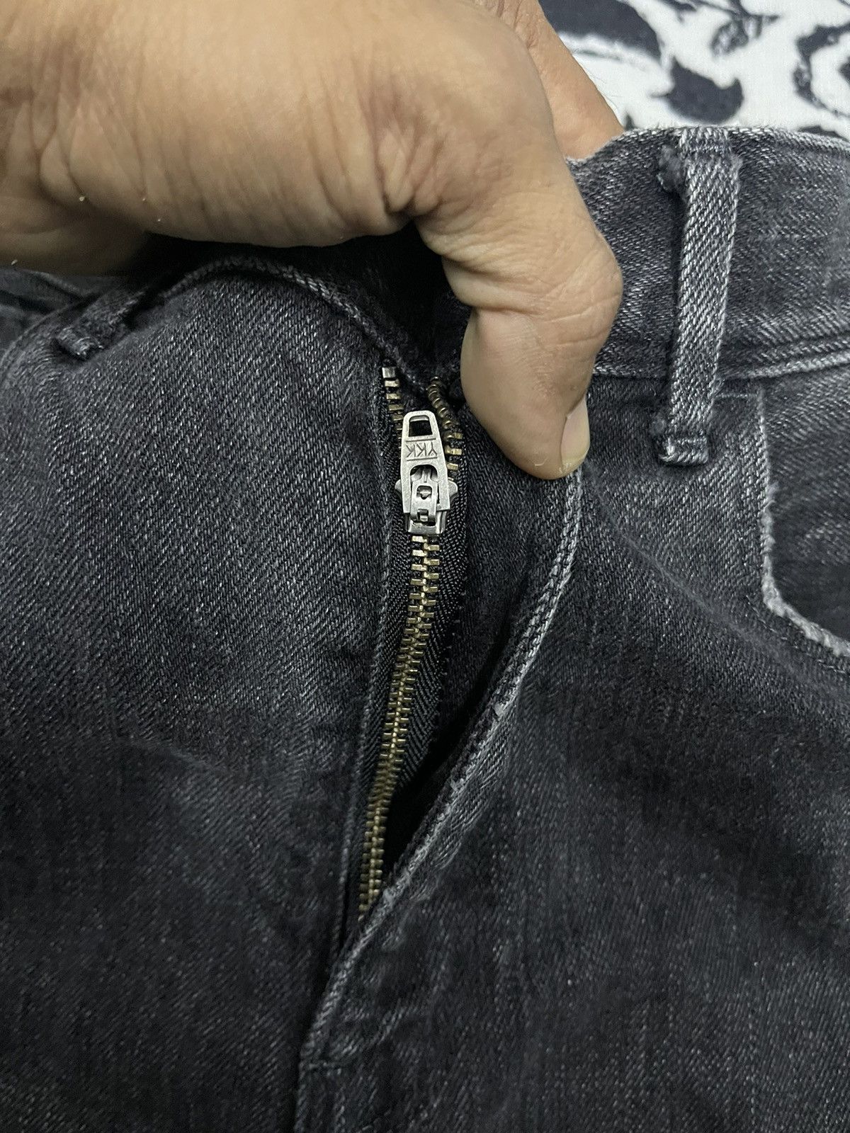 Japanese Brand 90s RARE THE BLACK TOKYO SALVEDGE JEANS DISTRESSED DESIGN Size 28" / US 6 / IT 42 - 10 Thumbnail