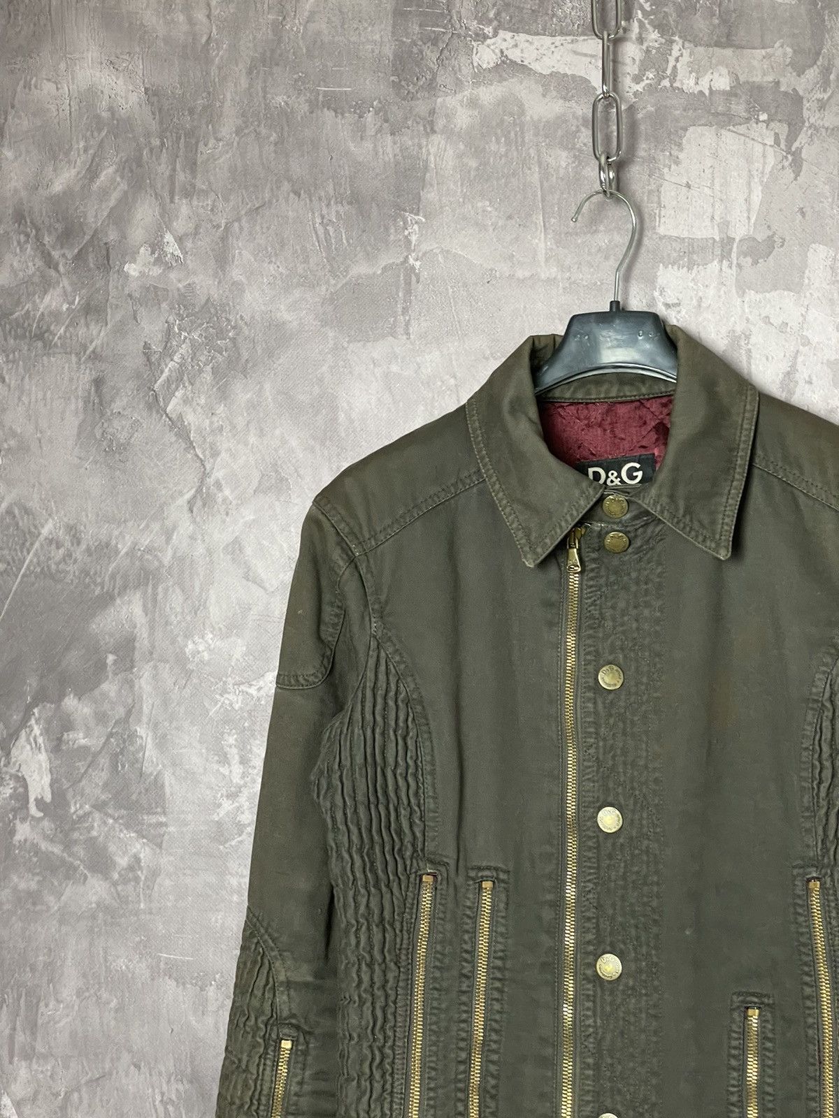 Dolce & Gabbana DOLCE & GABBANA Archive Distressed Jacket Vintage 03 Size S / US 4 / IT 40 - 5 Thumbnail