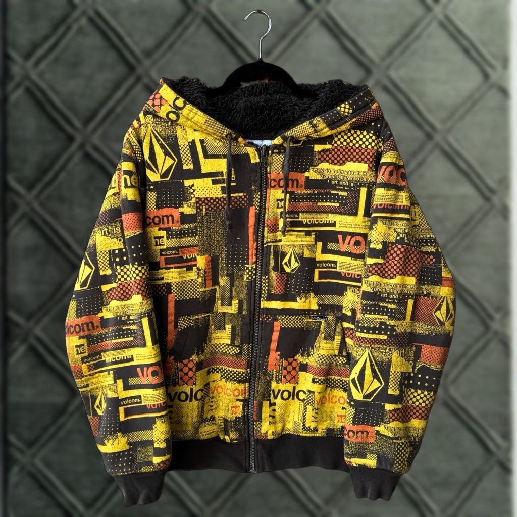 Designer × Vintage × Volcom Volcom x Ryan Sheckler Full Face Zip