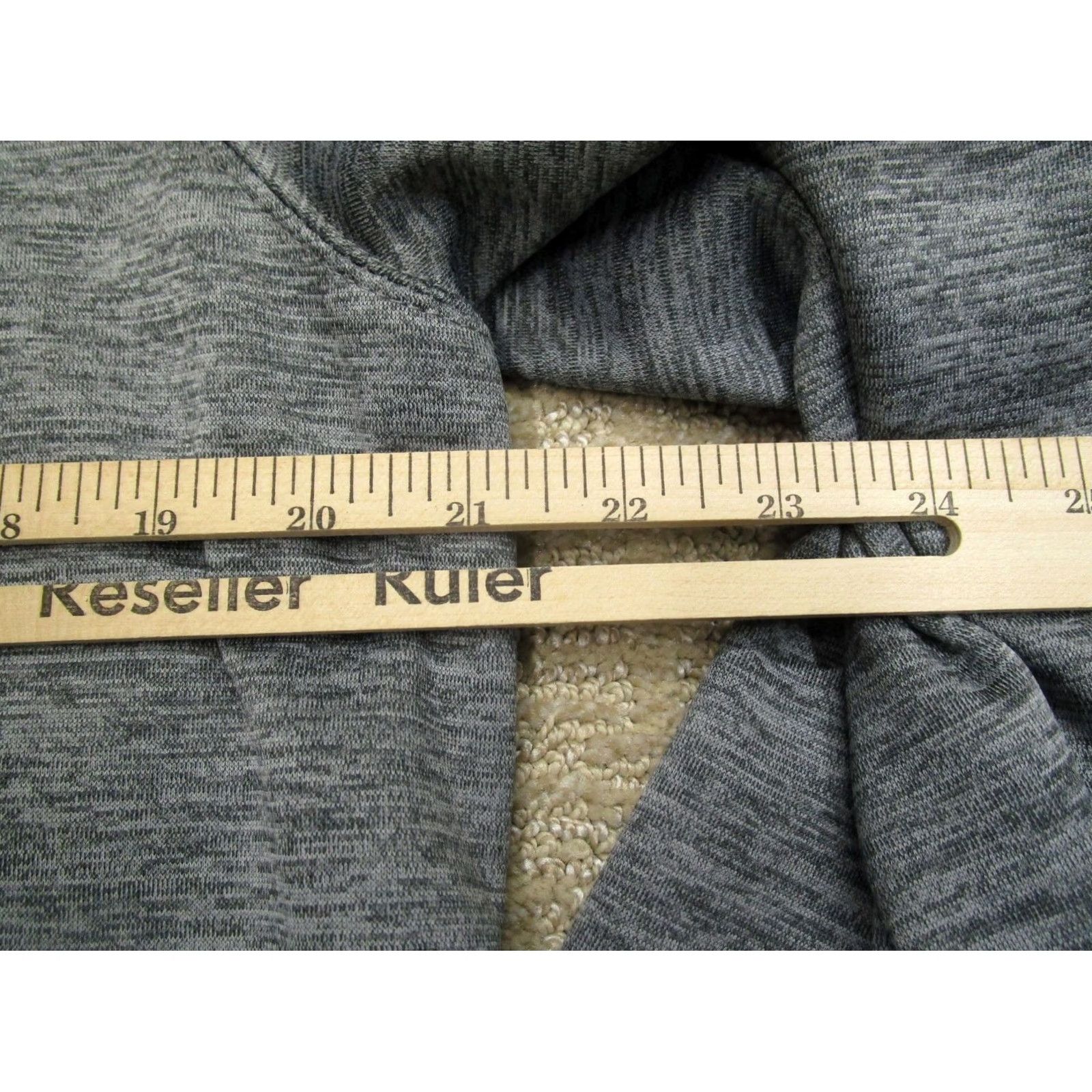 Spyder Spyder Hoodie Mens Small Heather Gray Kangaroo Pocket Sweatshirt Pullover Active Size US S / EU 44-46 / 1 - 6 Thumbnail
