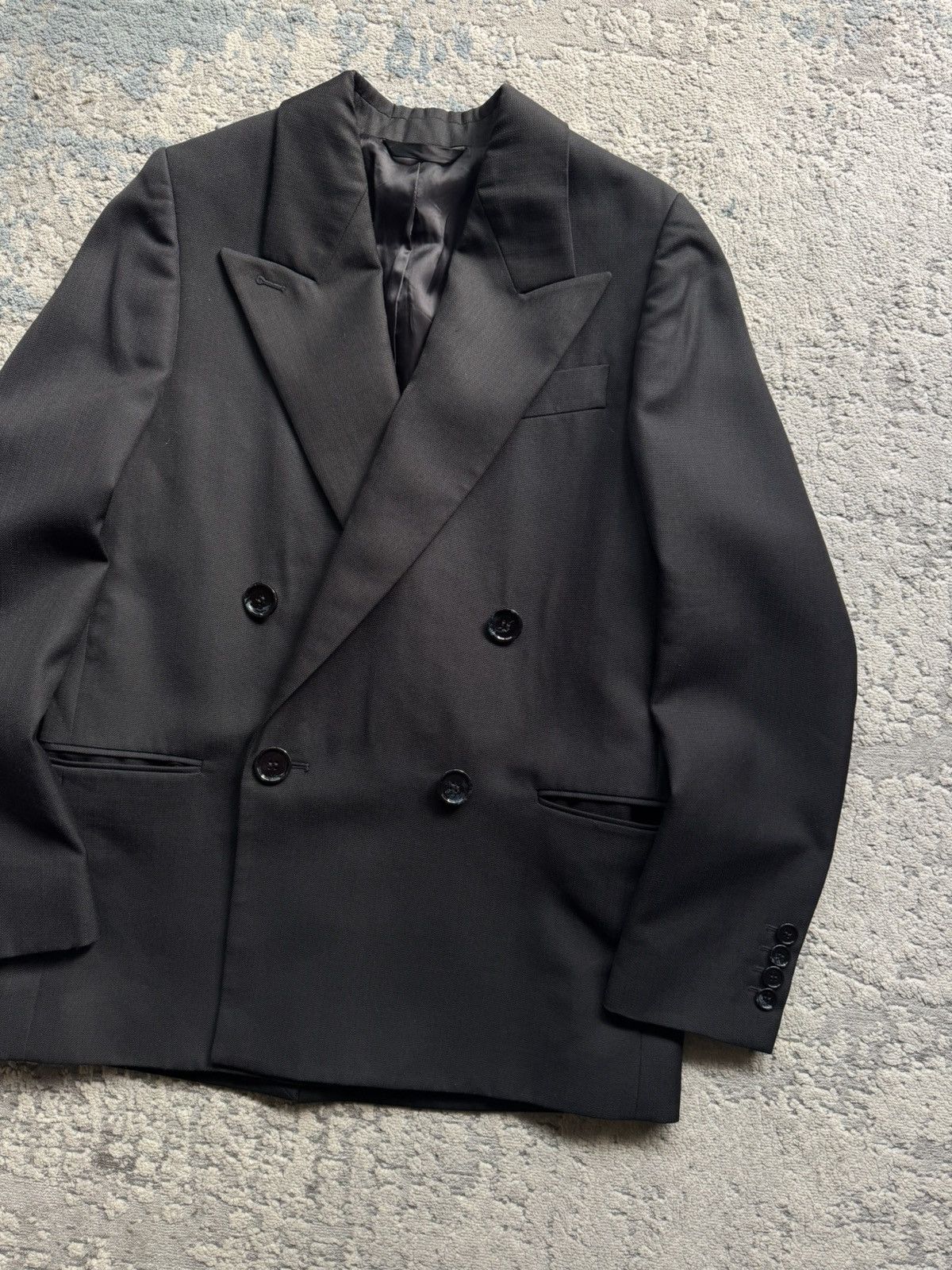 Acne Studios Acne Studios Black Double Breasted Blazer Jacket size 32 Size M / US 6-8 / IT 42-44 - 3 Thumbnail